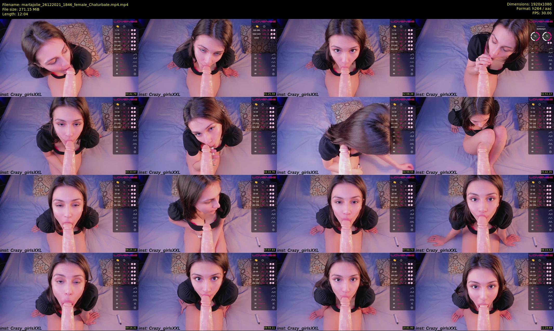 martajolie — 13 minute Chaturbate female cam show recording, 1080p, Dec 26, 2021