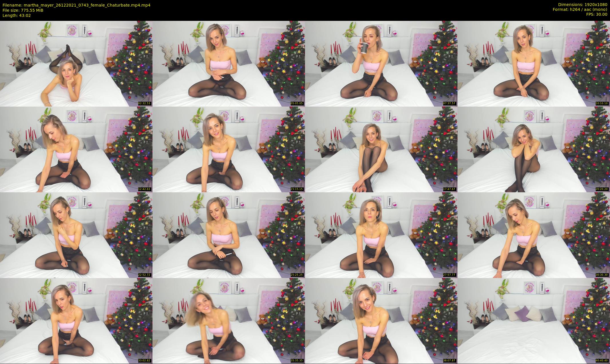 martha_mayer — 44 minute Chaturbate female cam show recording, 1080p, Dec 26, 2021