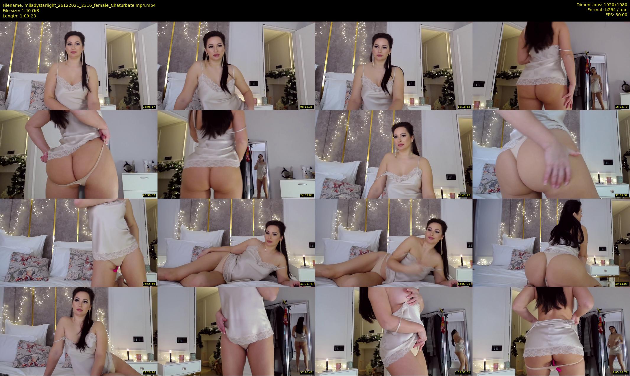 miladystarlight — 70 minute Chaturbate female cam show recording, 1080p, Dec 26, 2021