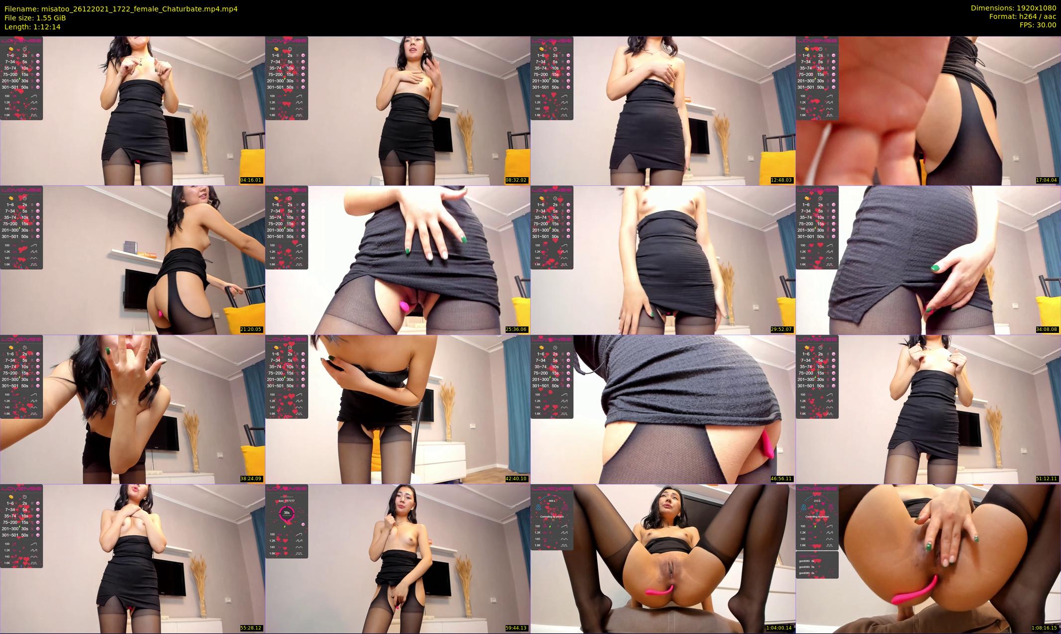 misatoo — 73 minute Chaturbate female cam show recording, 1080p, Dec 26, 2021