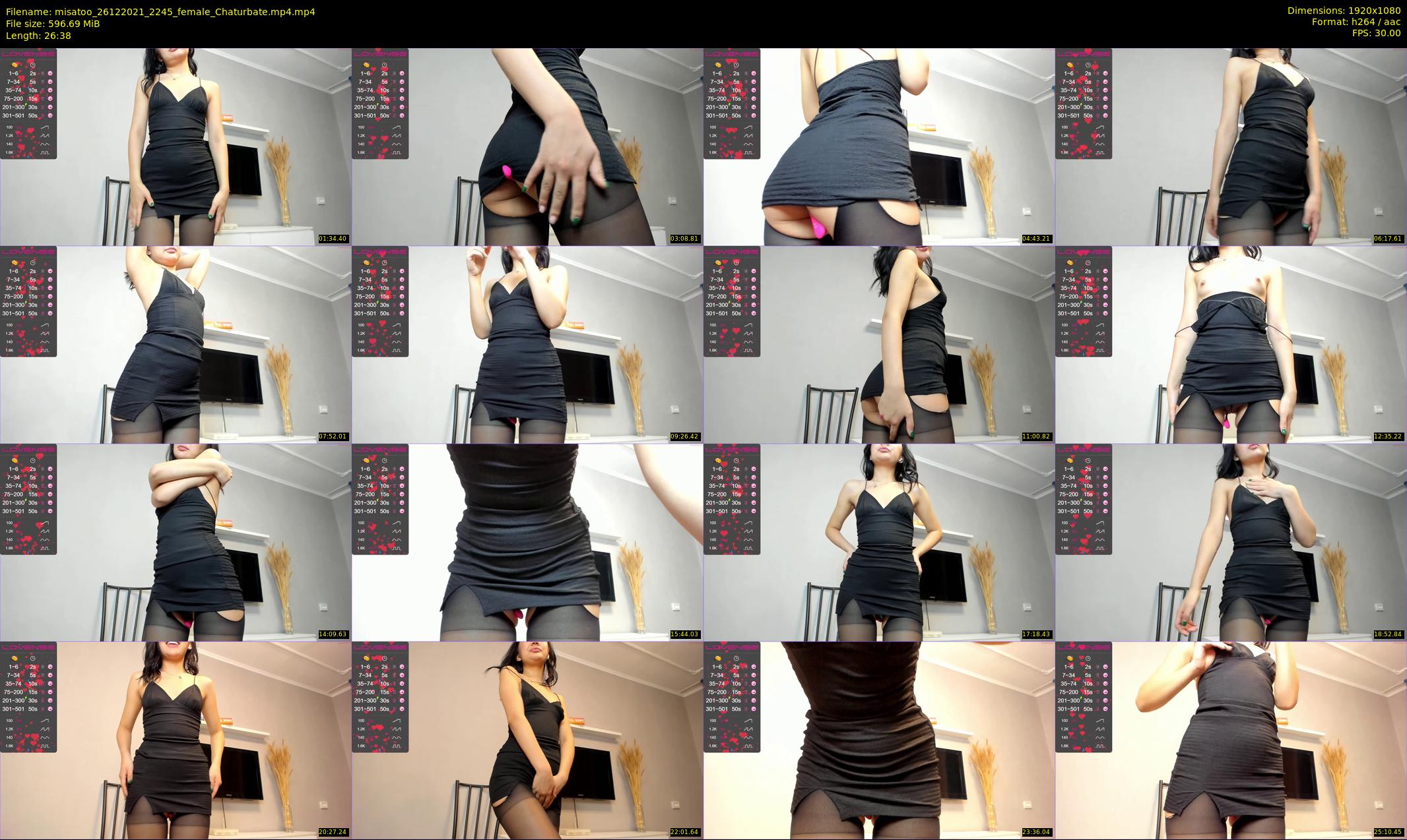 misatoo — 27 minute Chaturbate female cam show recording, 1080p, Dec 26, 2021