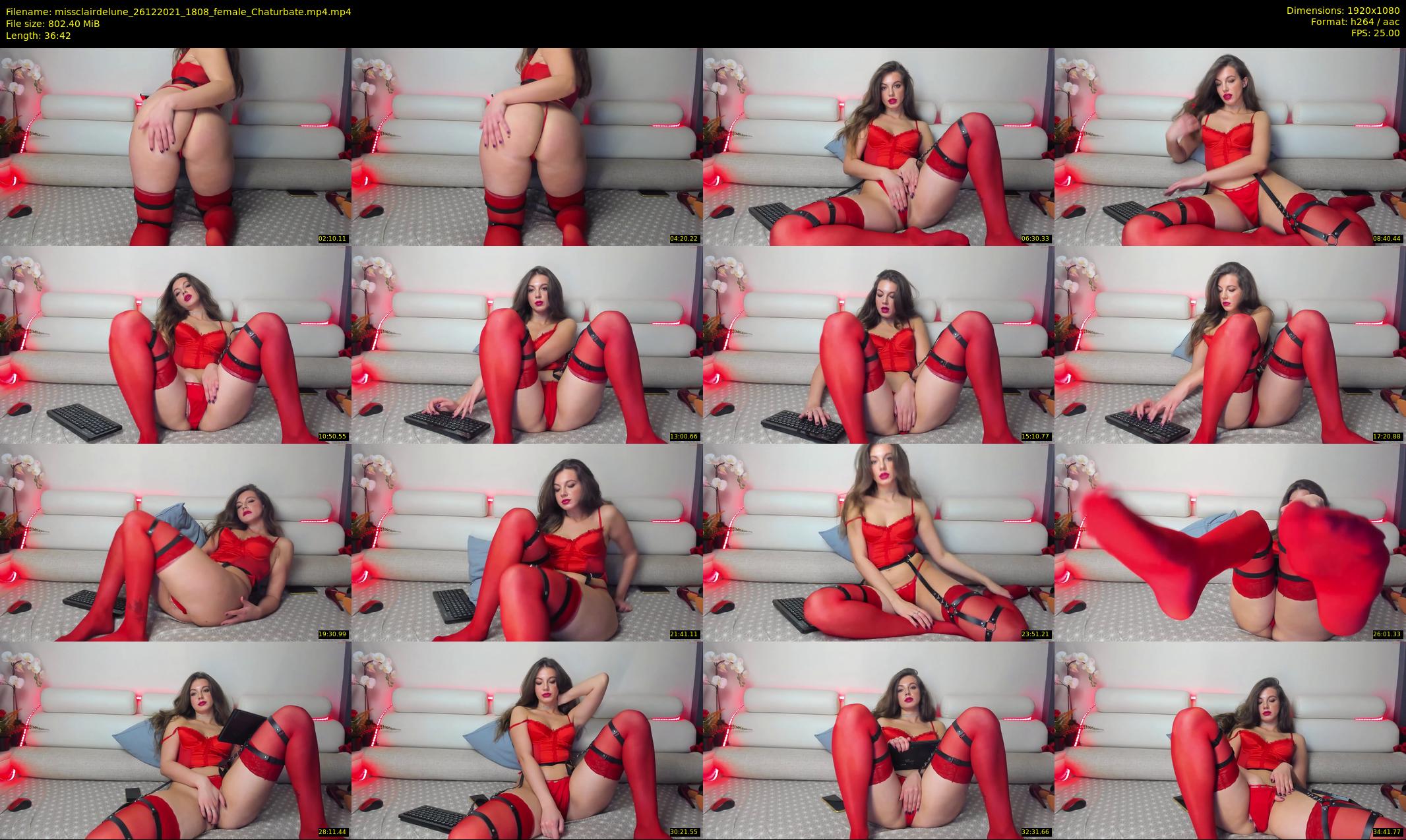 missclairdelune — 37 minute Chaturbate female cam show recording, 1080p, Dec 26, 2021