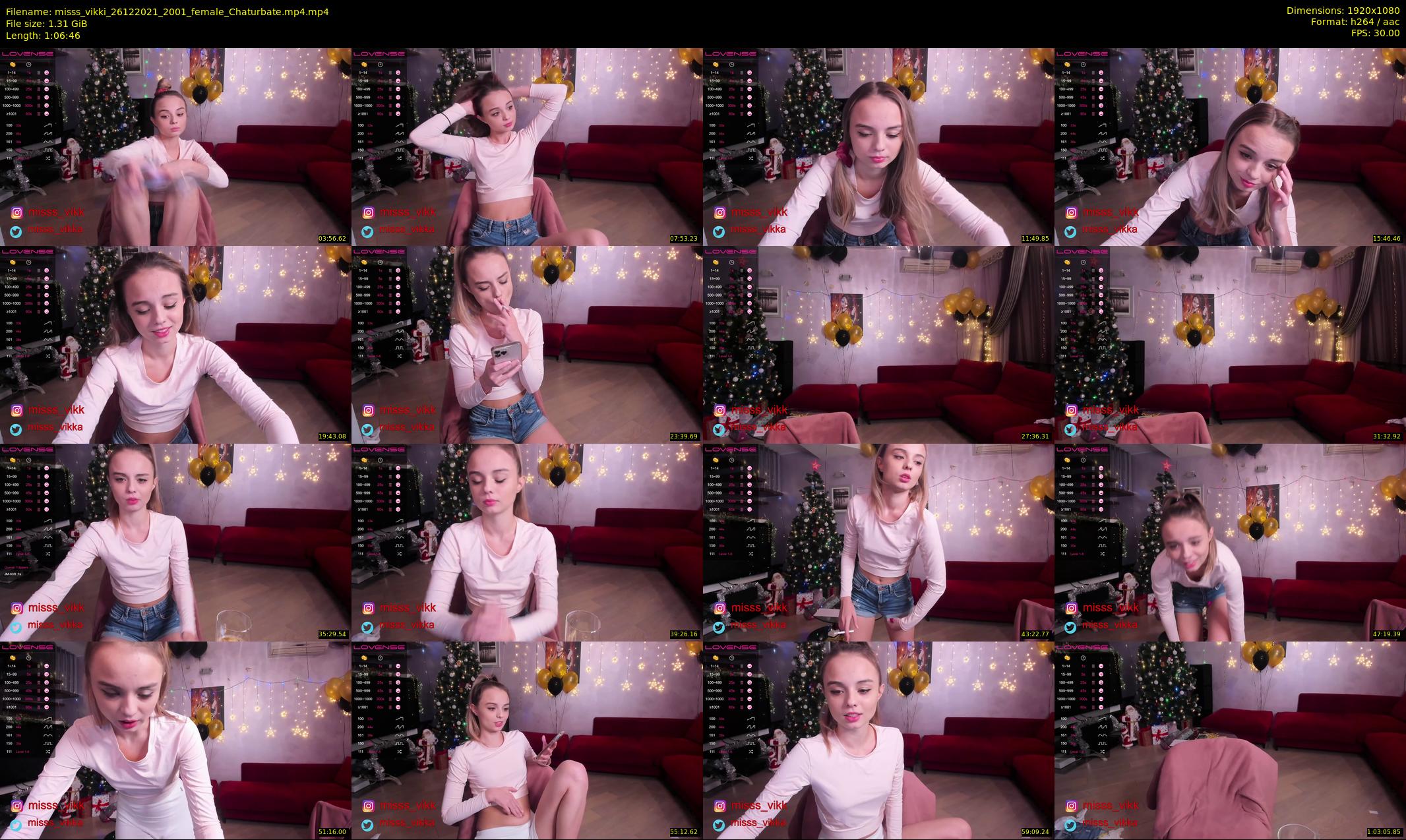 misss_vikki — 67 minute Chaturbate female cam show recording, 1080p, Dec 26, 2021