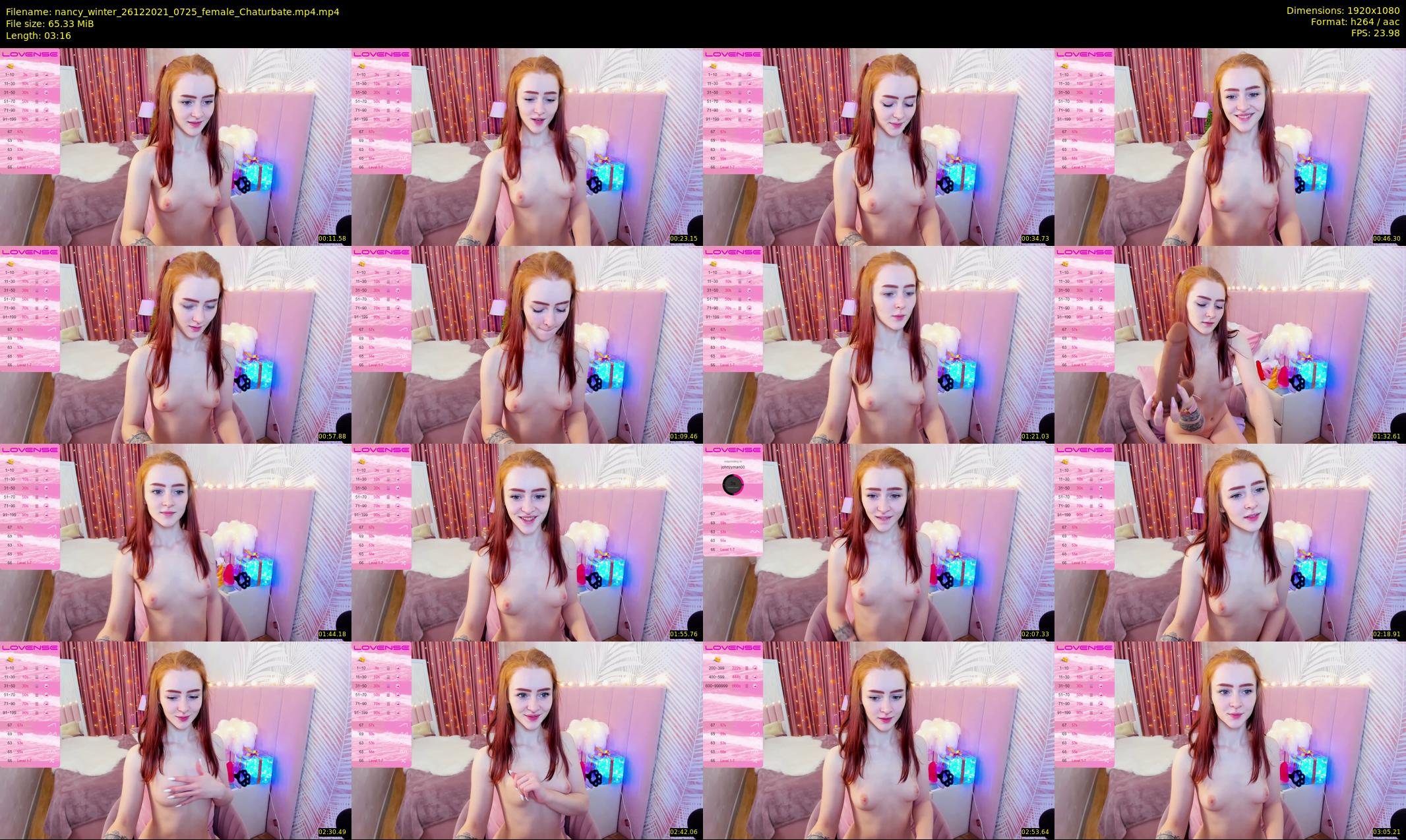 nancy_winter — 4 minute Chaturbate female cam show recording, 1080p, Dec 26, 2021