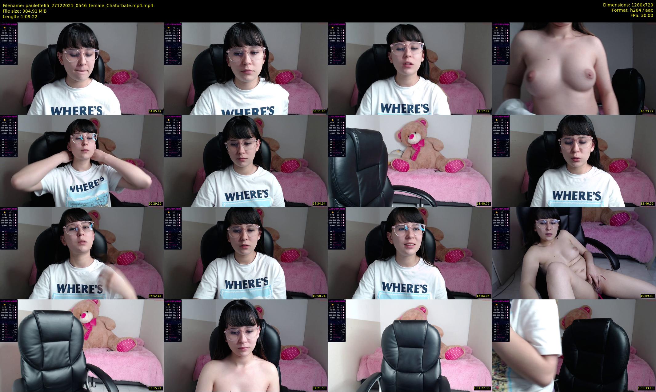 paulette65 — 70 minute Chaturbate female cam show recording, 720p, Dec 27, 2021