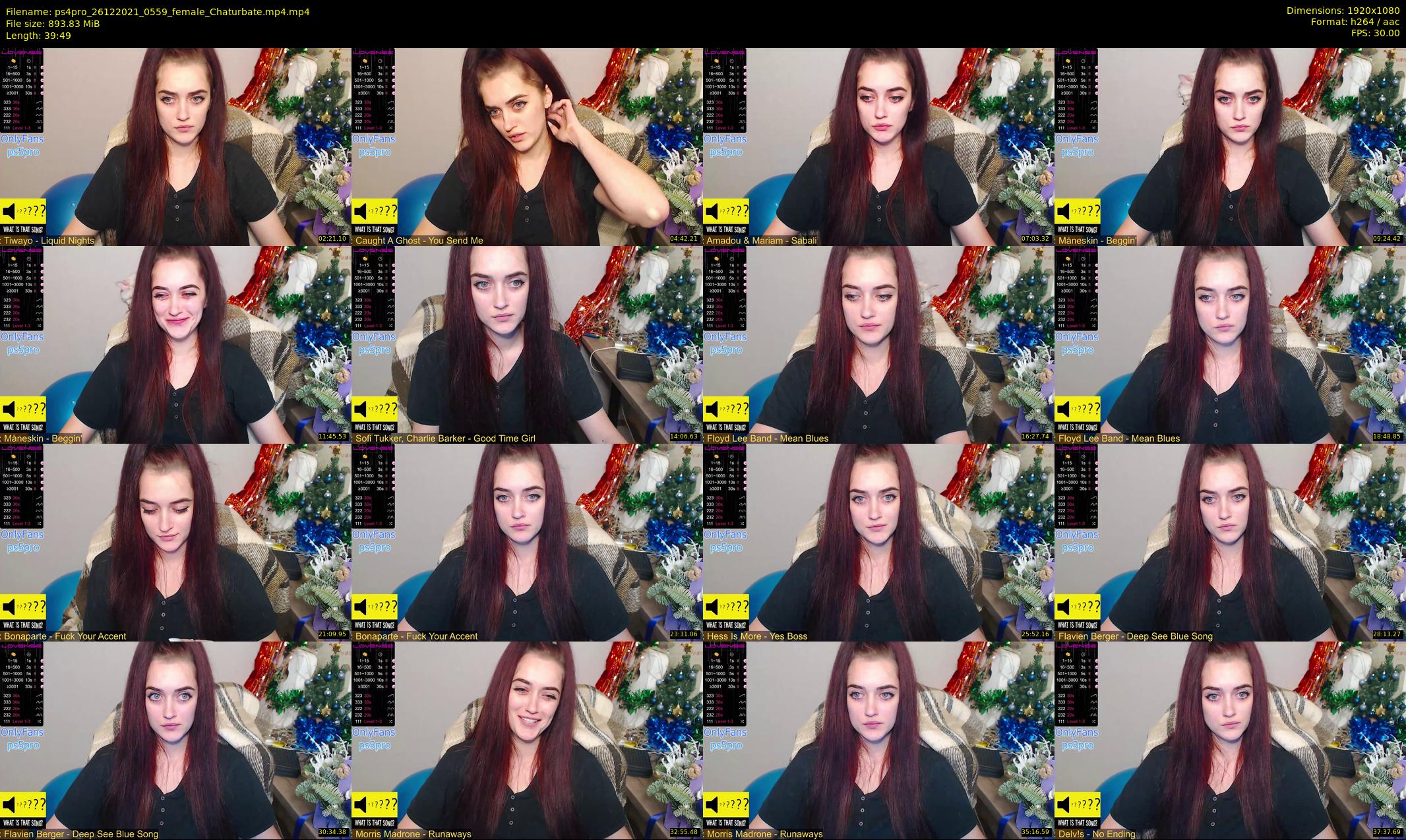 ps4pro — 40 minute Chaturbate female cam show recording, 1080p, Dec 26, 2021