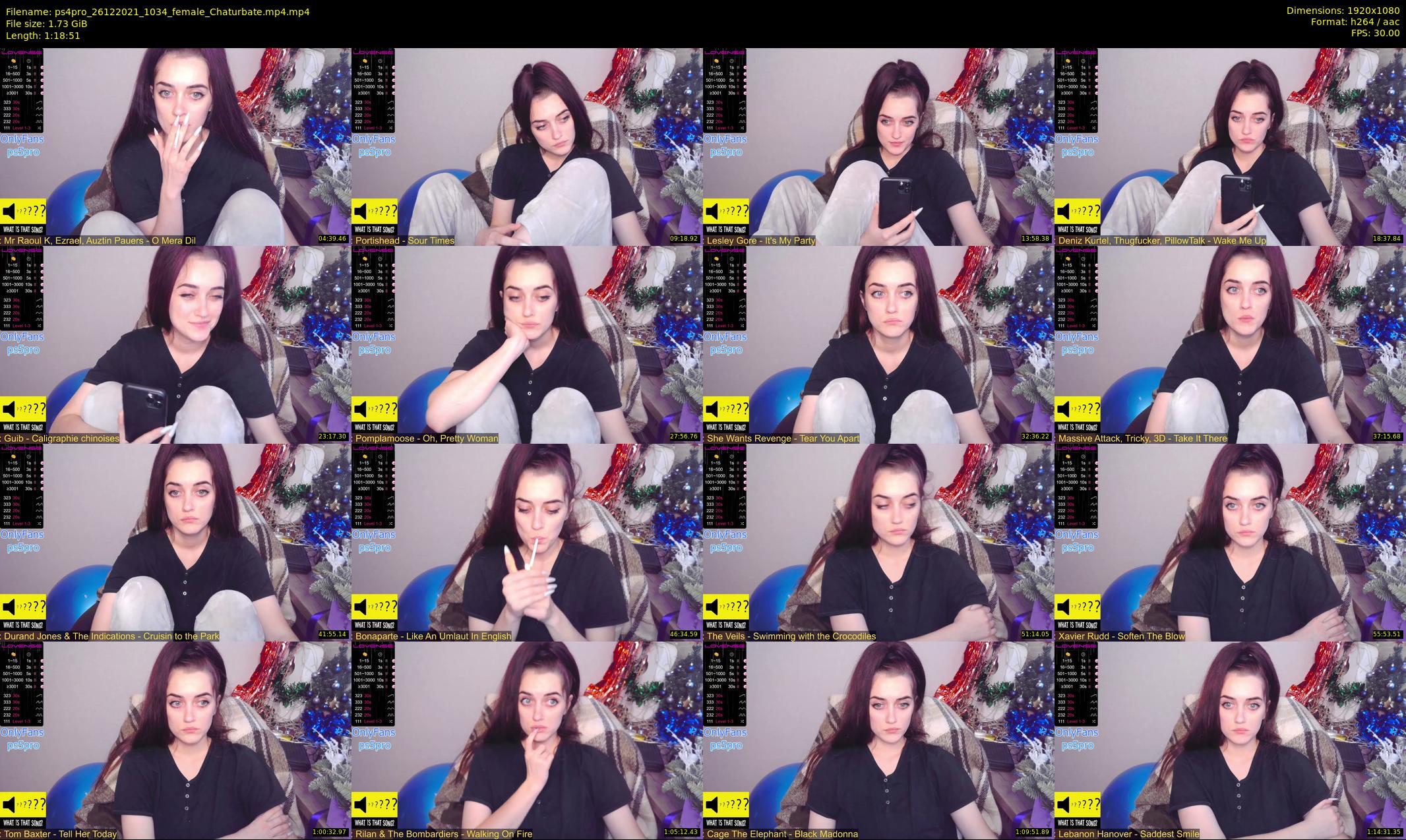ps4pro — 79 minute Chaturbate female cam show recording, 1080p, Dec 26, 2021