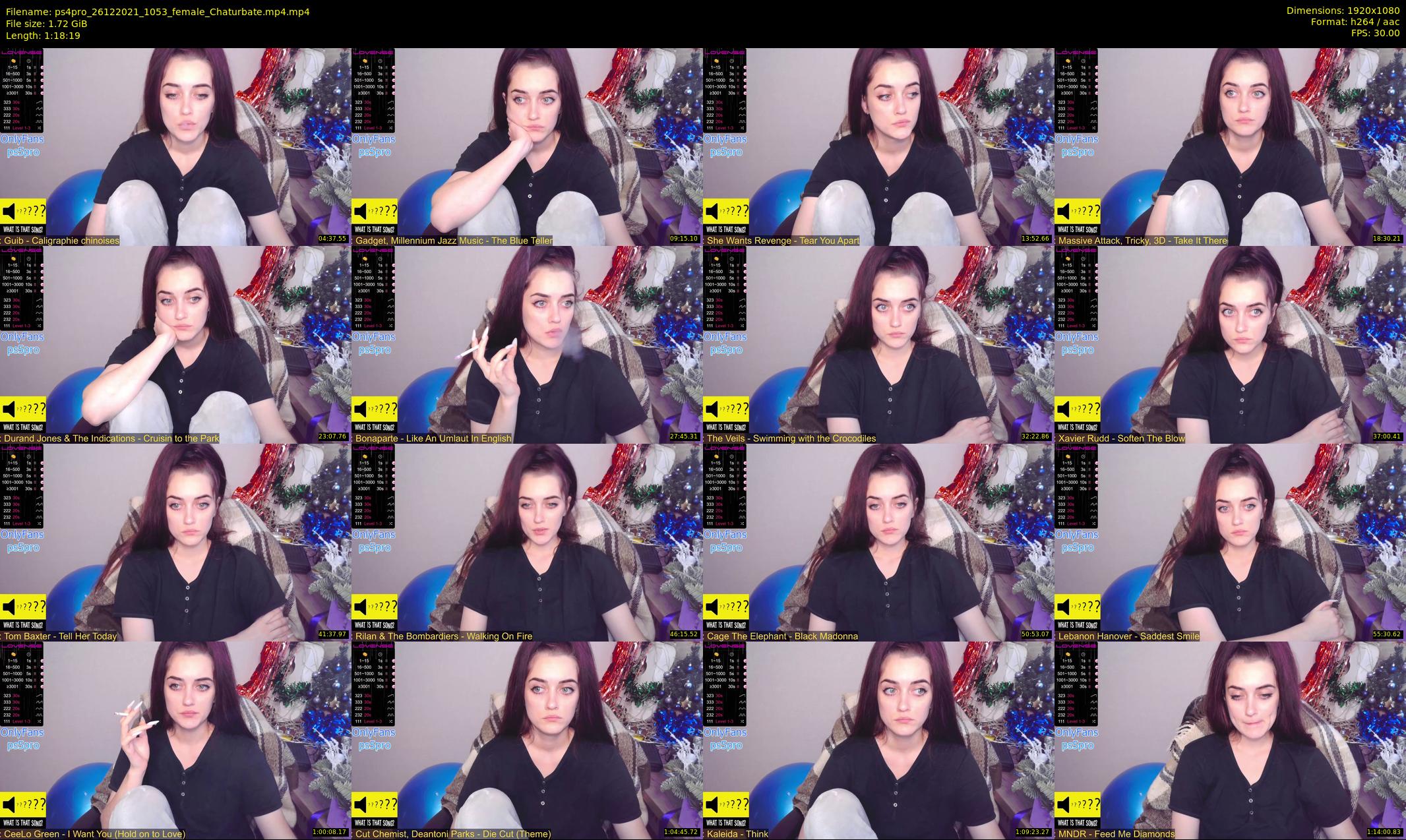 ps4pro — 79 minute Chaturbate female cam show recording, 1080p, Dec 26, 2021