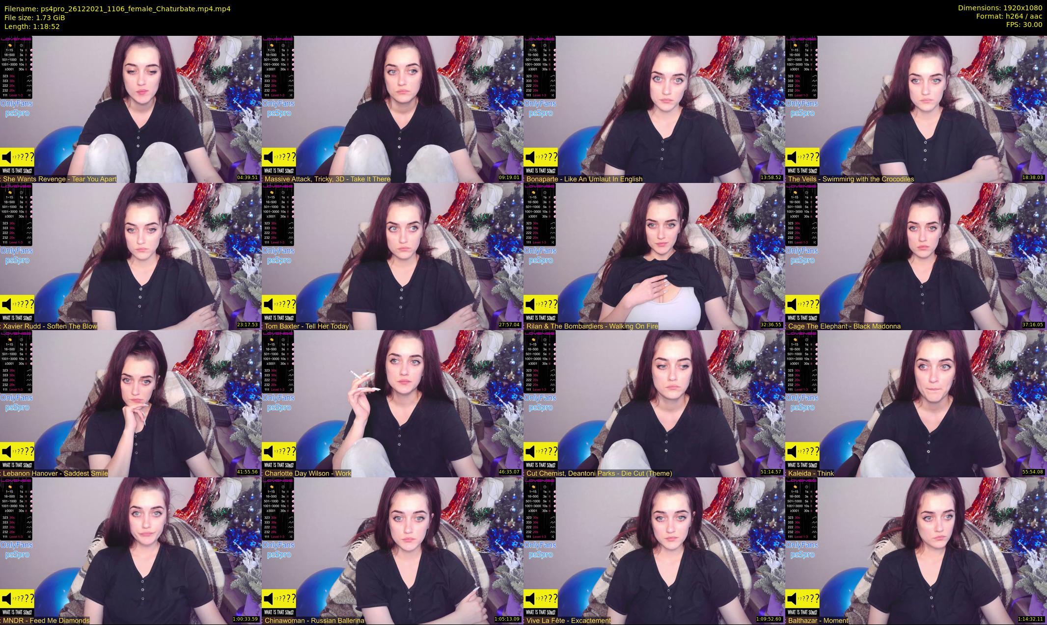 ps4pro — 79 minute Chaturbate female cam show recording, 1080p, Dec 26, 2021