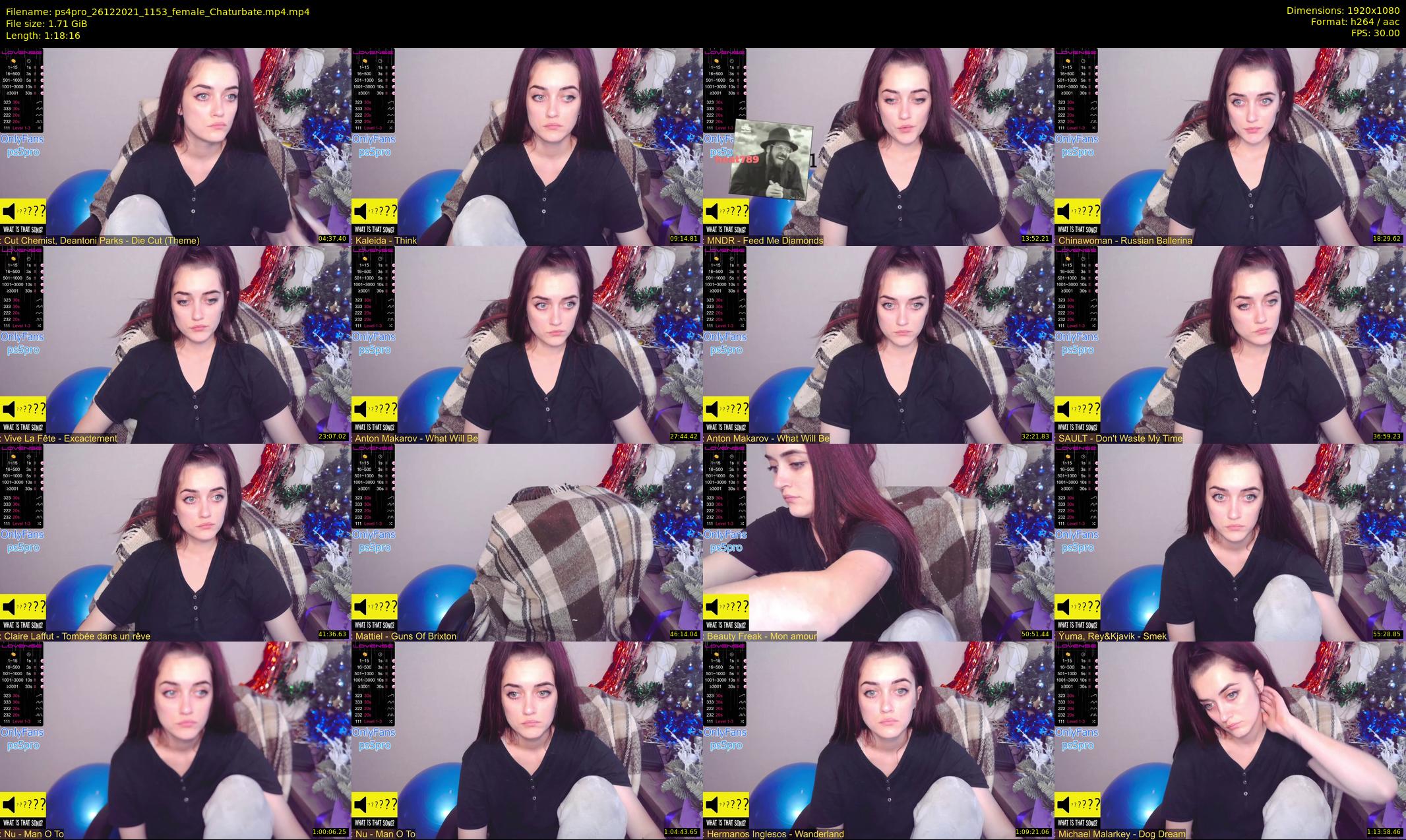ps4pro — 79 minute Chaturbate female cam show recording, 1080p, Dec 26, 2021
