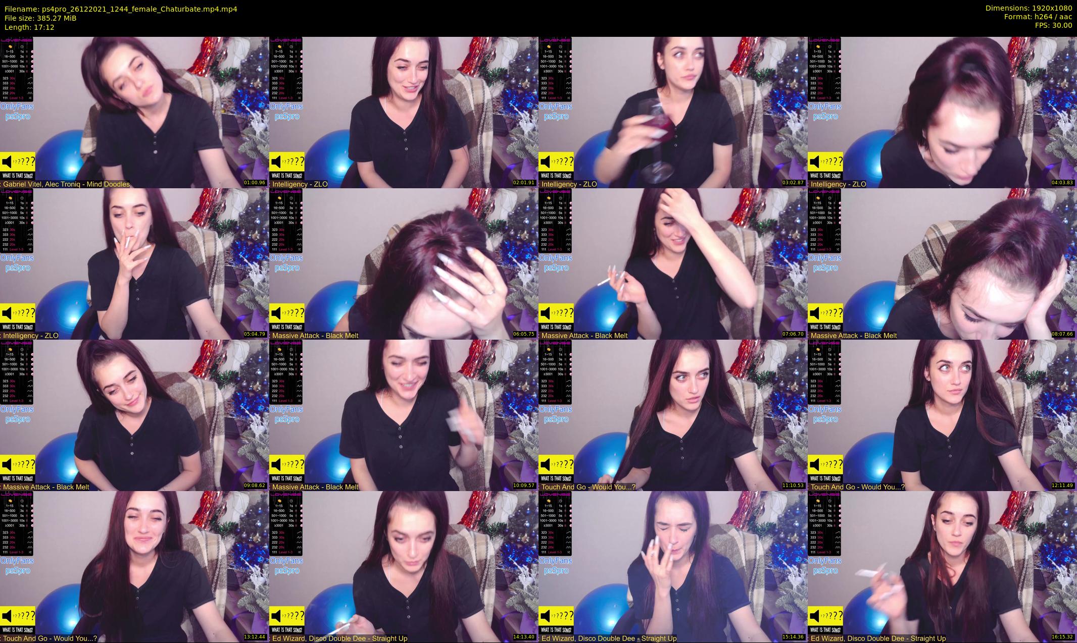 ps4pro — 18 minute Chaturbate female cam show recording, 1080p, Dec 26, 2021