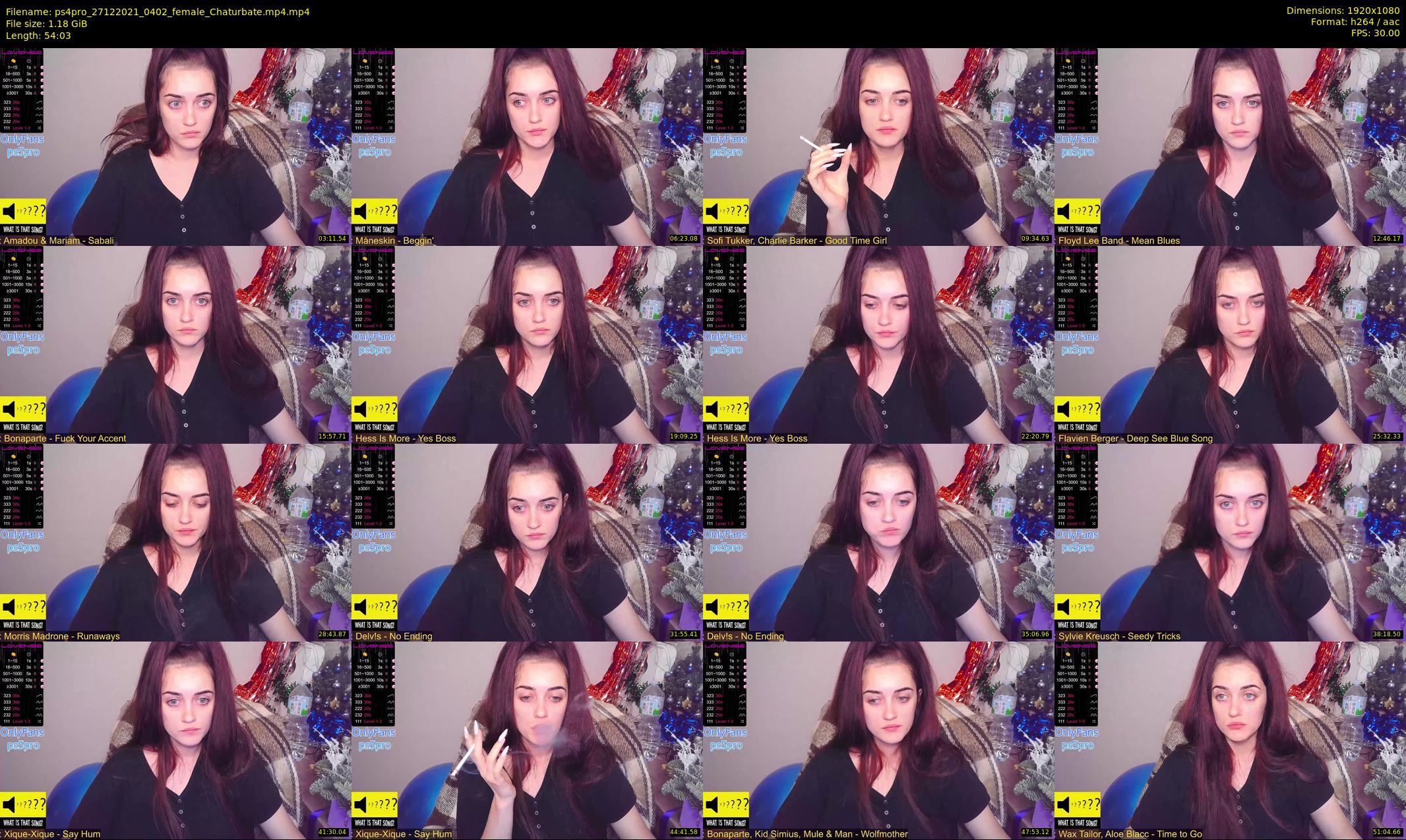 ps4pro — 55 minute Chaturbate female cam show recording, 1080p, Dec 27, 2021