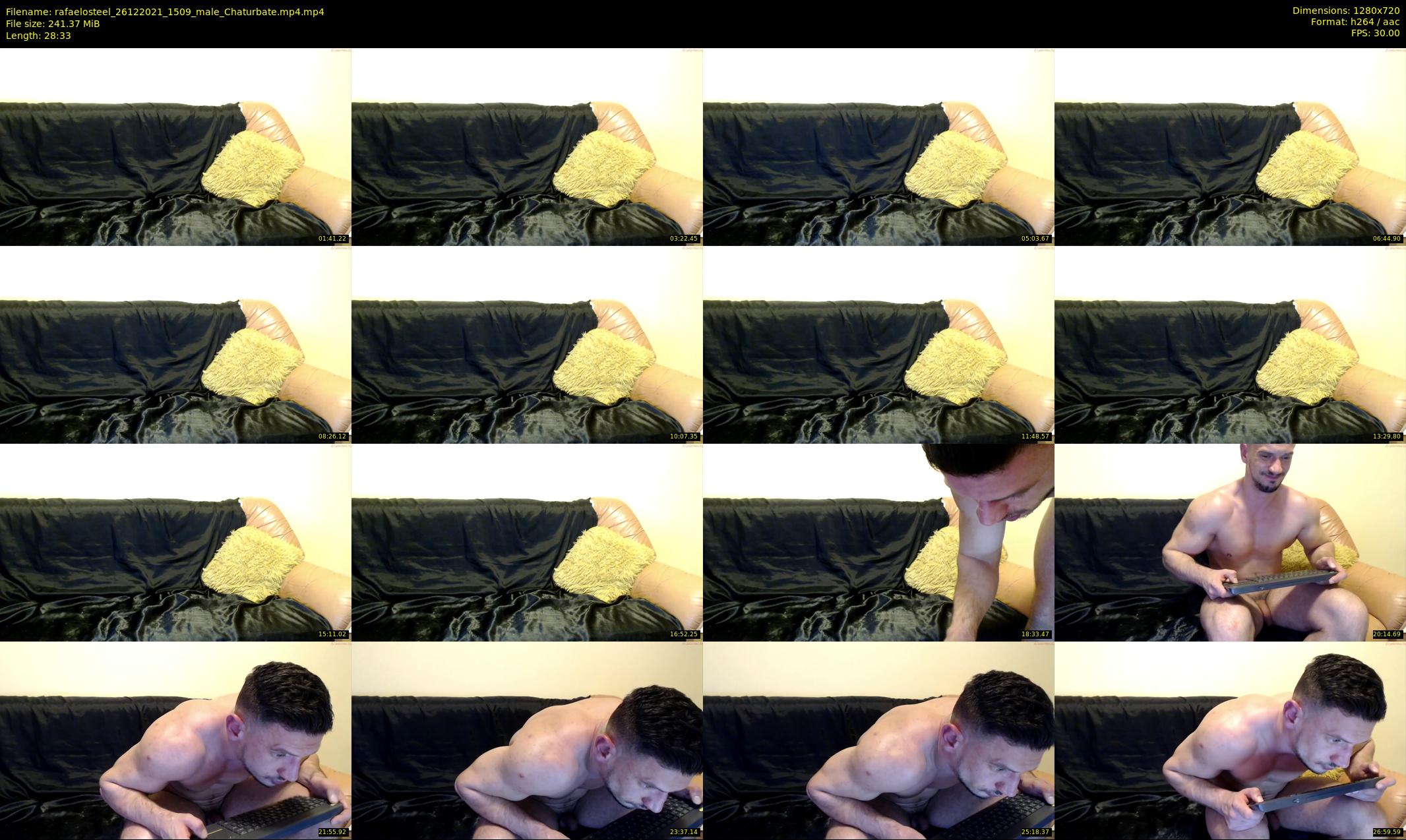 rafaelosteel — 29 minute Chaturbate male cam show recording, 720p, Dec 26, 2021