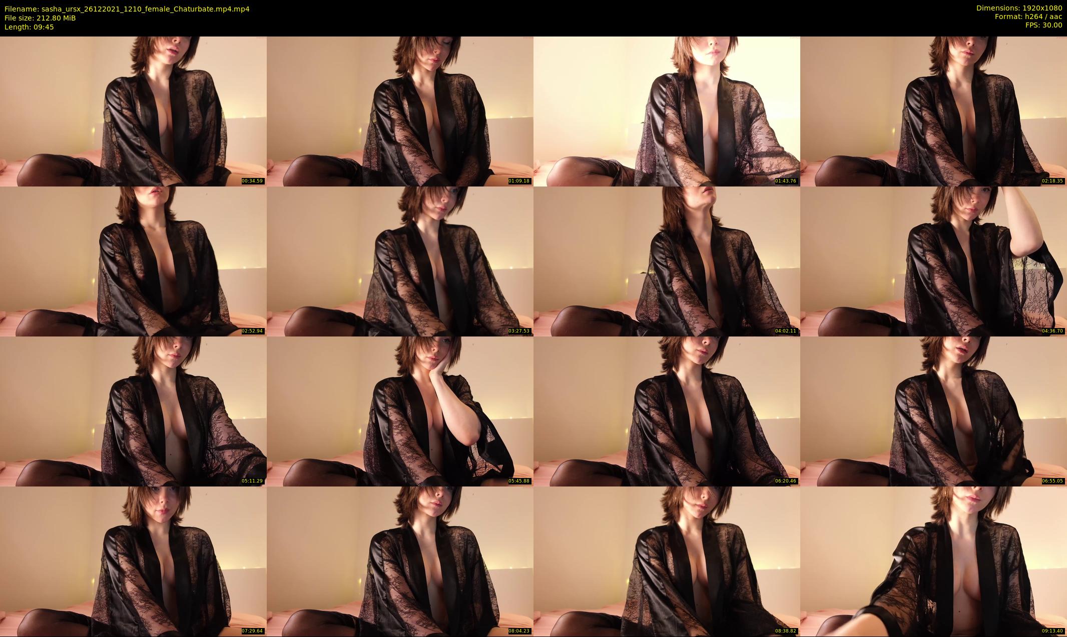 sasha_ursx — 10 minute Chaturbate female cam show recording, 1080p, Dec 26, 2021