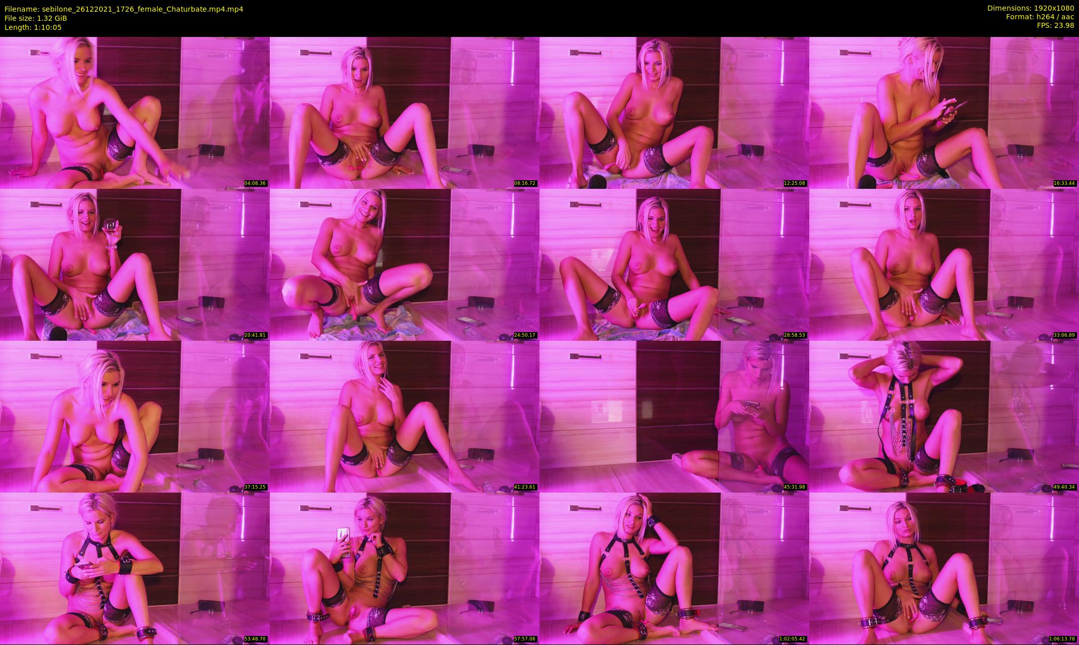 sebilone — 71 minute Chaturbate couple cam show recording, 1080p, Dec 26, 2021