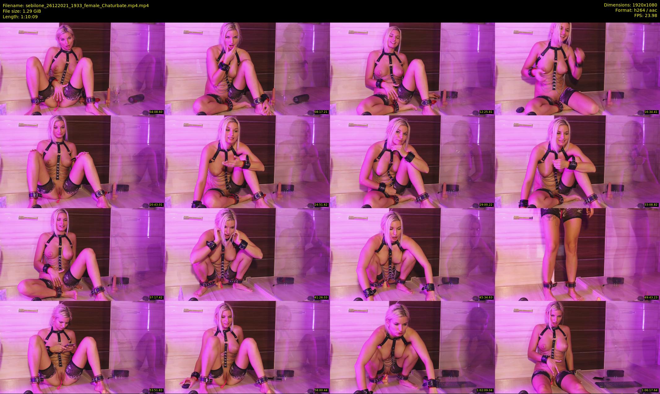 sebilone — 71 minute Chaturbate couple cam show recording, 1080p, Dec 26, 2021