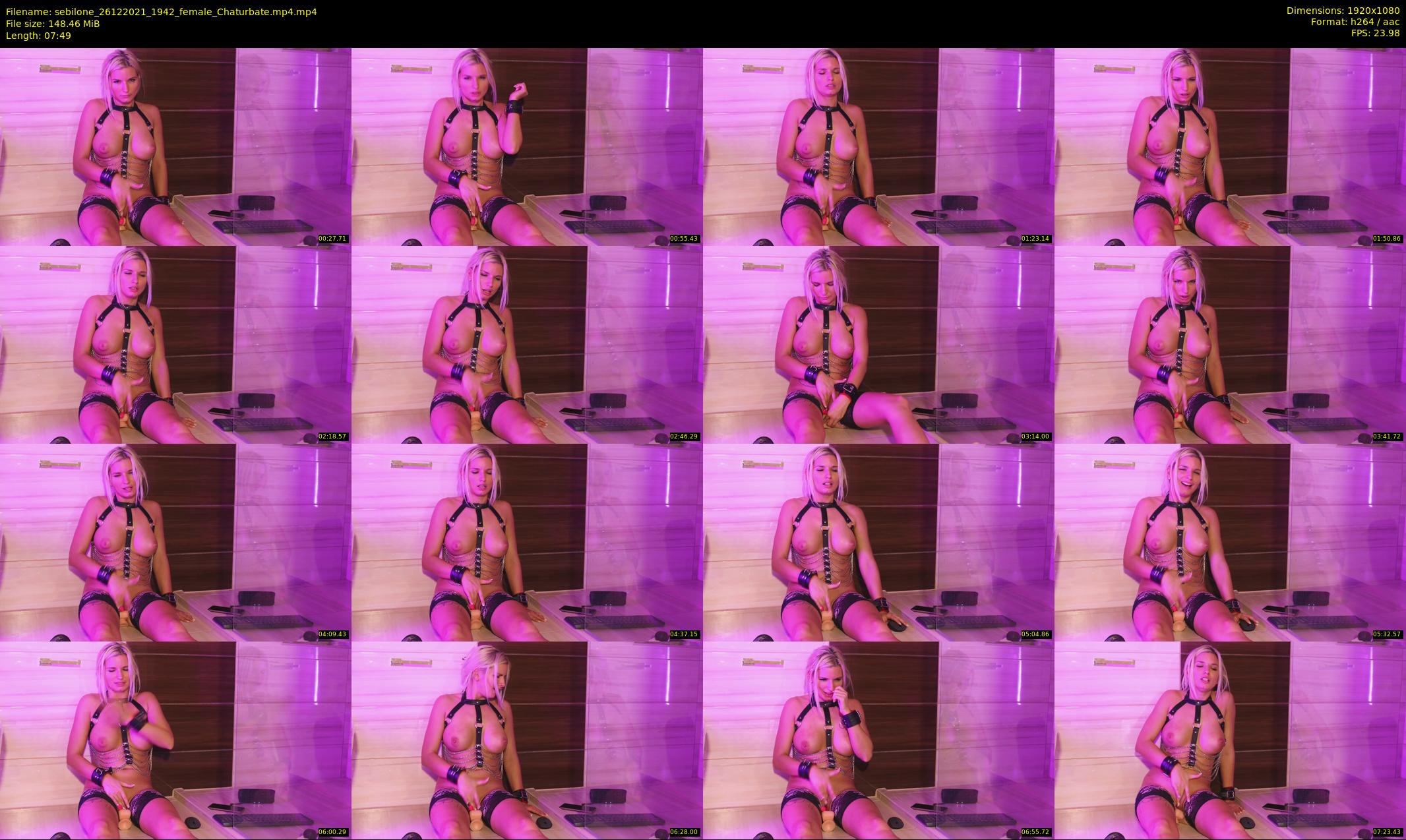 sebilone — 8 minute Chaturbate couple cam show recording, 1080p, Dec 26, 2021