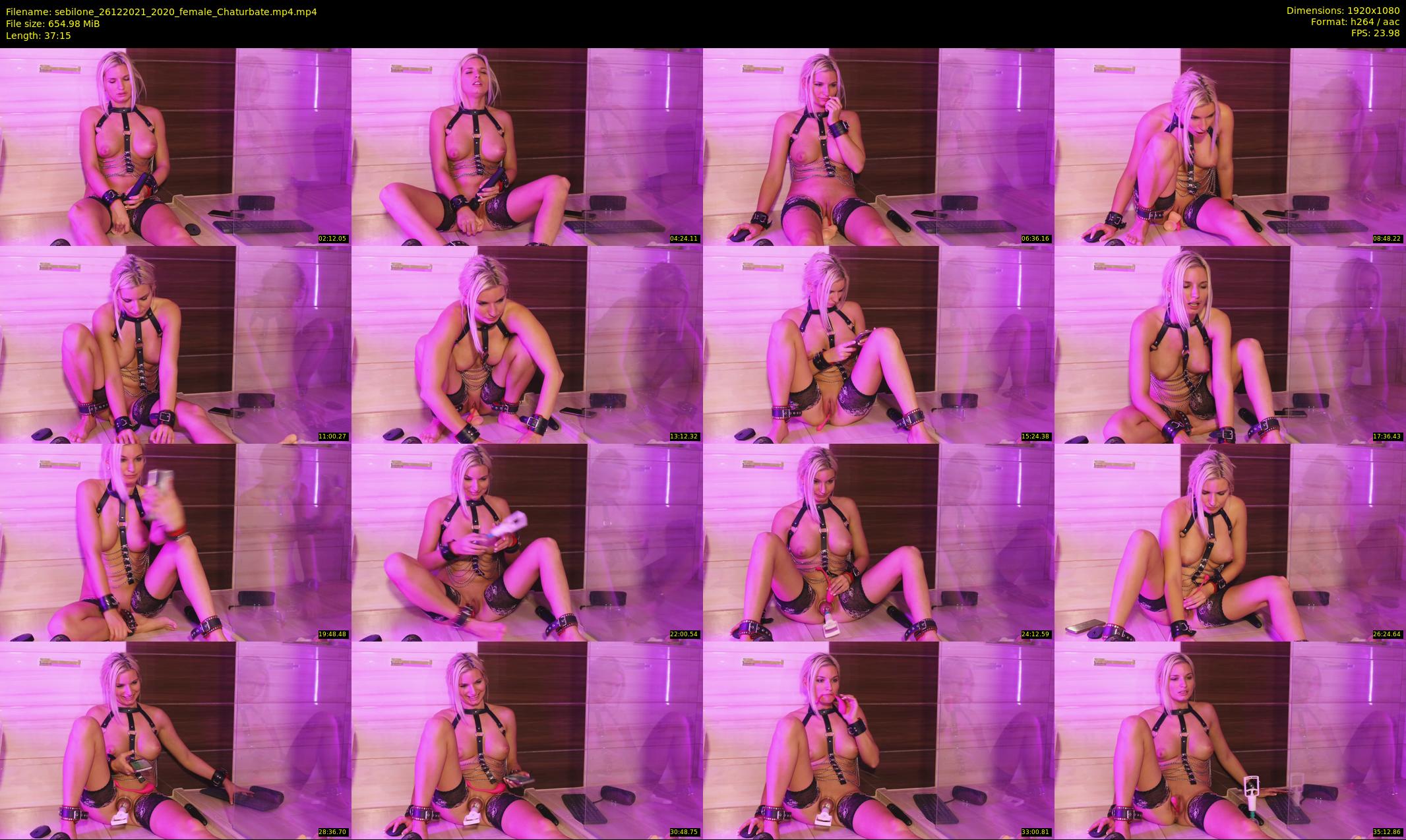sebilone — 38 minute Chaturbate couple cam show recording, 1080p, Dec 26, 2021