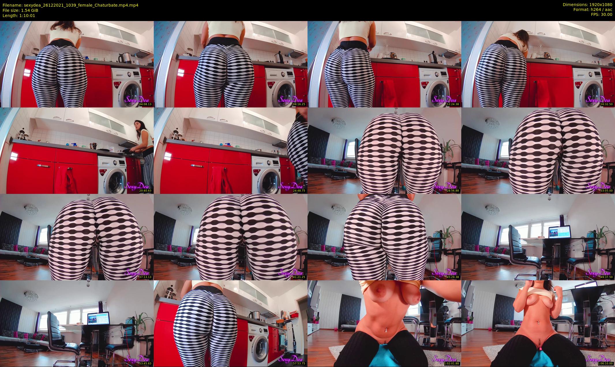 sexydea — 71 minute Chaturbate female cam show recording, 1080p, Dec 26, 2021