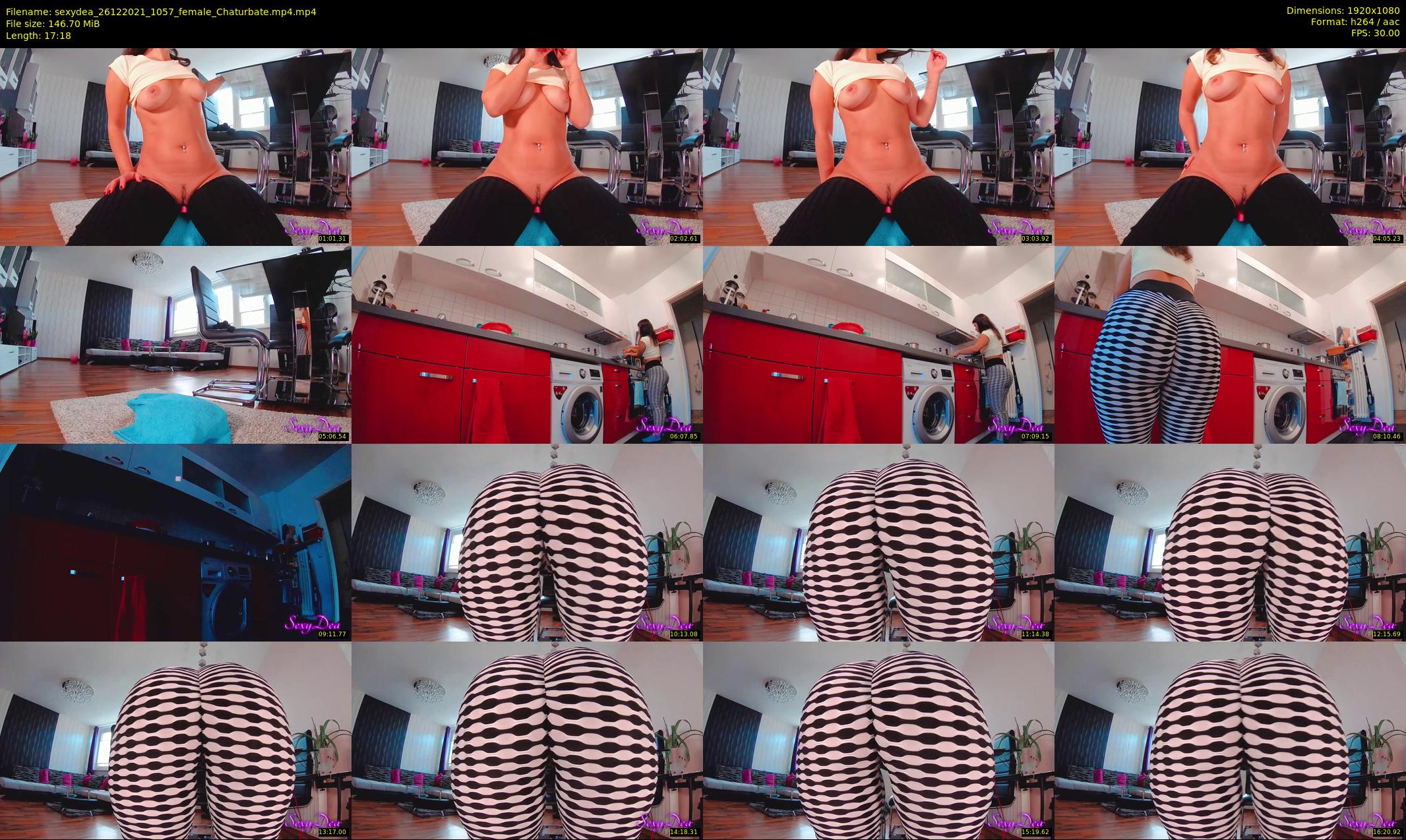 sexydea — 18 minute Chaturbate female cam show recording, 1080p, Dec 26, 2021