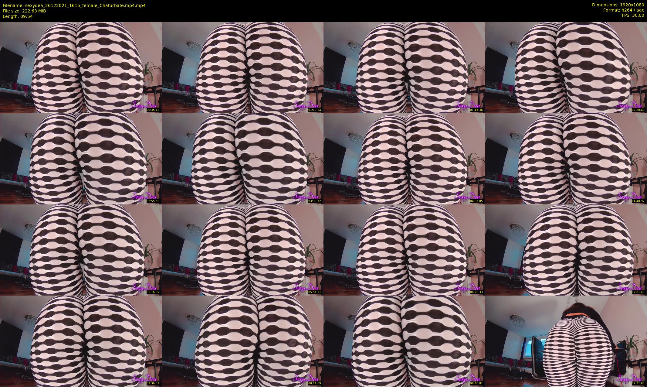 sexydea — 10 minute Chaturbate female cam show recording, 1080p, Dec 26, 2021