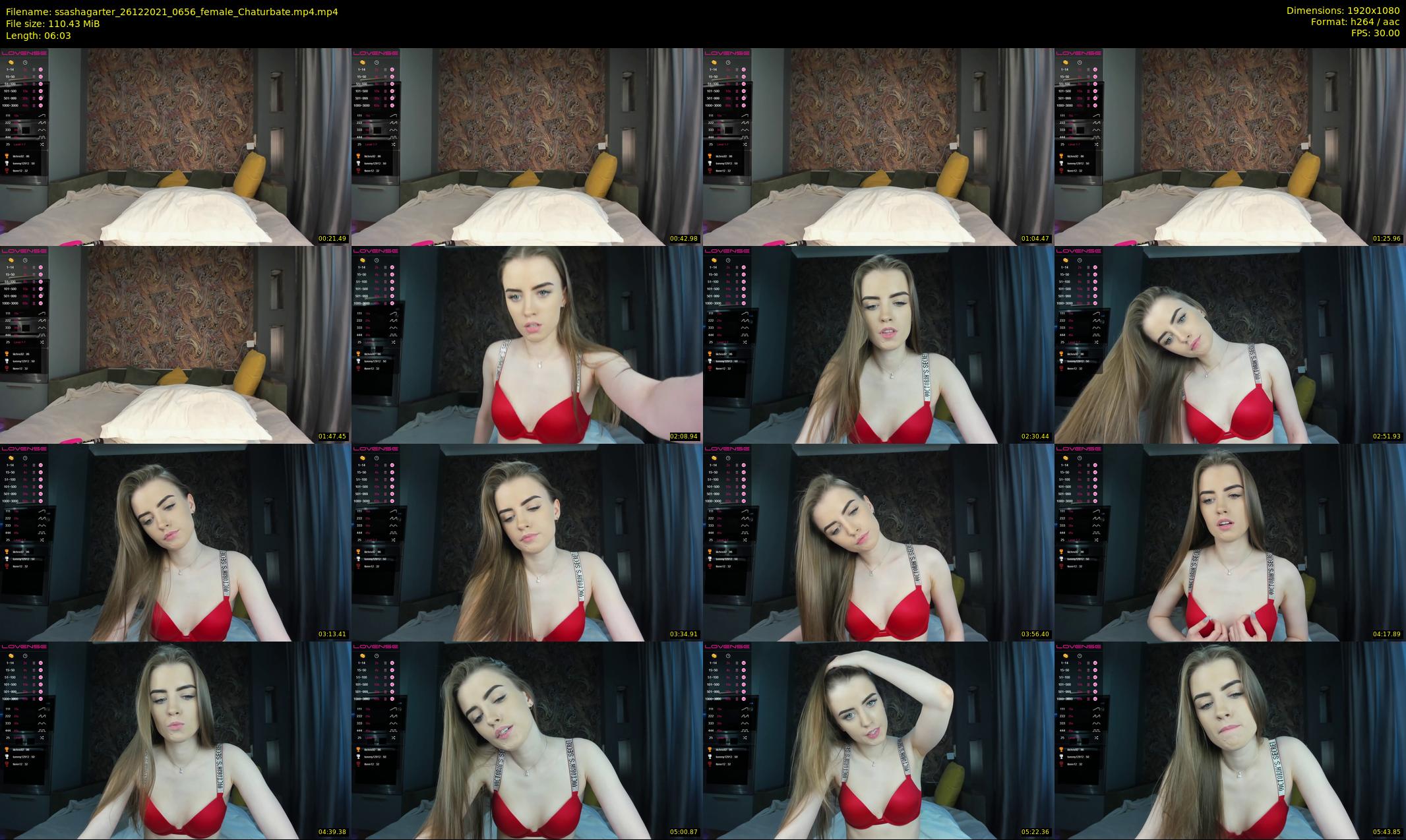 ssashagarter — 7 minute Chaturbate female cam show recording, 1080p, Dec 26, 2021