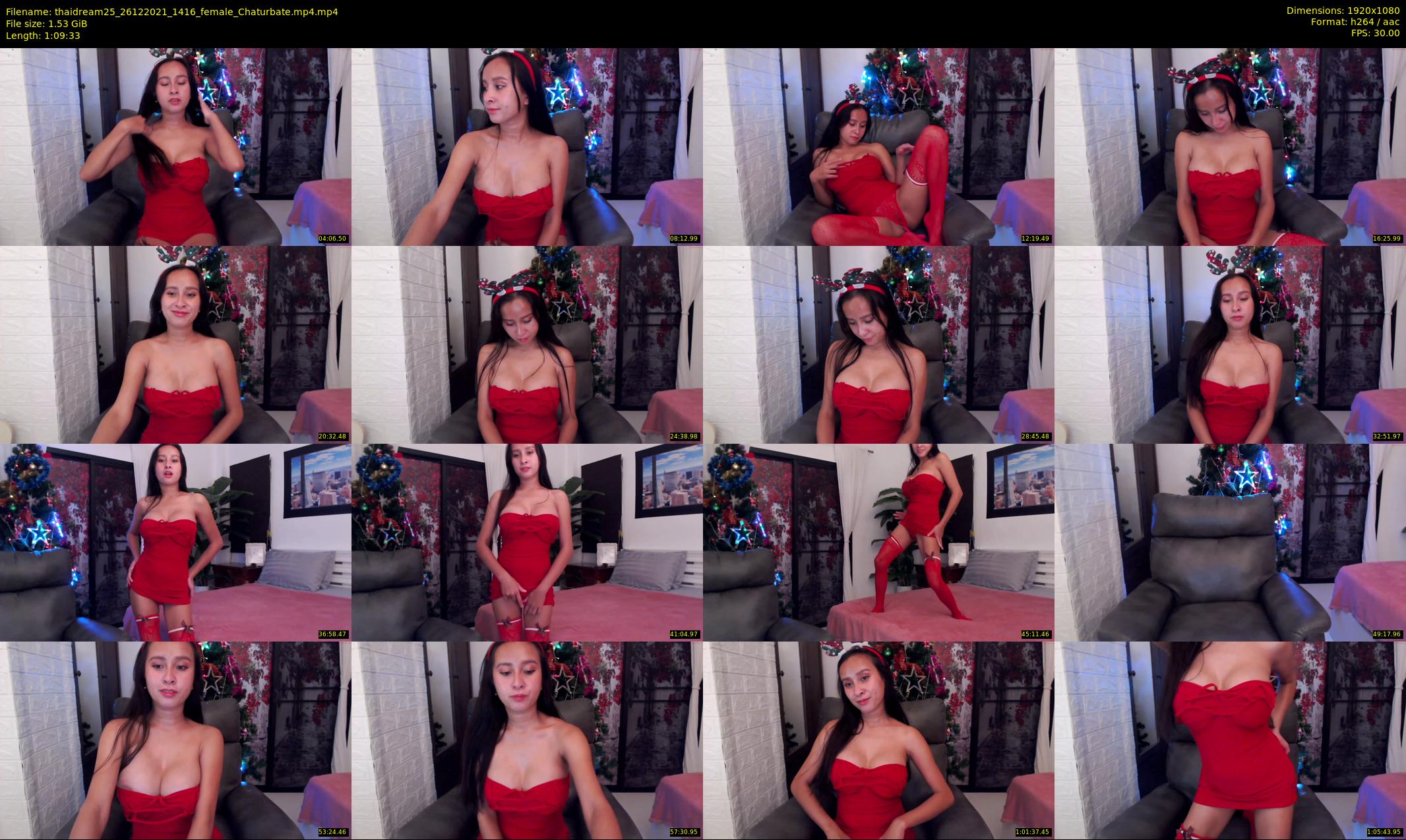 thaidream25 — 70 minute Chaturbate female cam show recording, 1080p, Dec 26, 2021