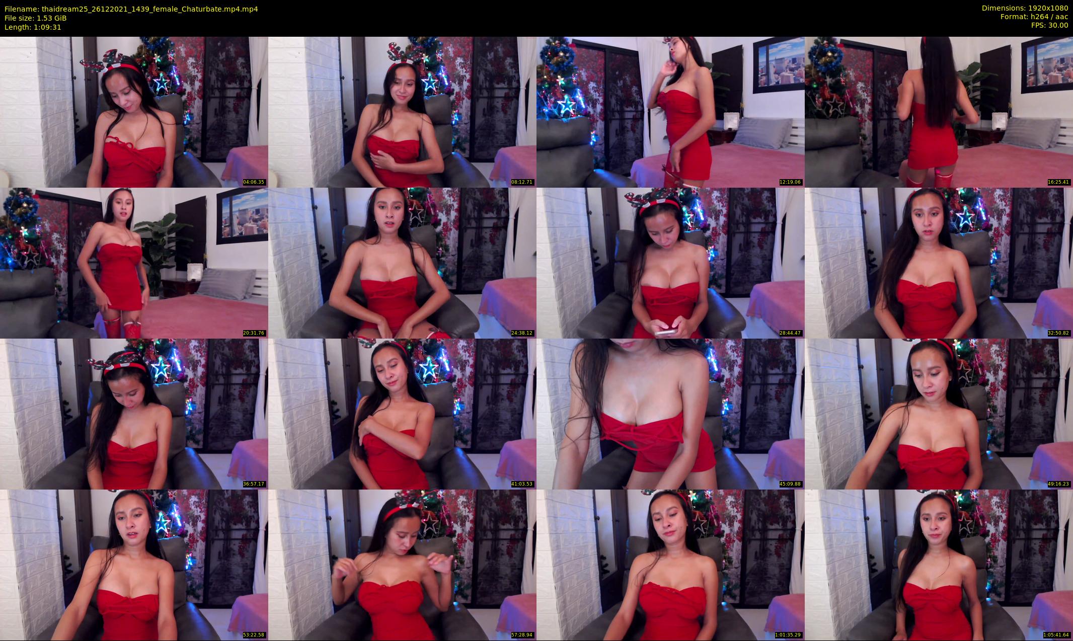 thaidream25 — 70 minute Chaturbate female cam show recording, 1080p, Dec 26, 2021