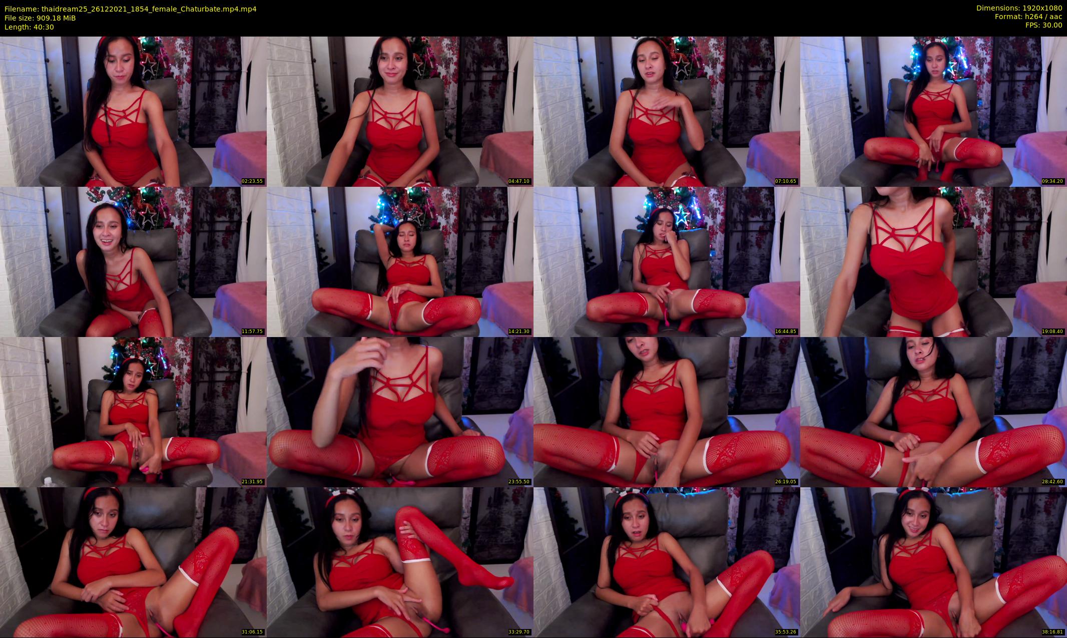 thaidream25 — 41 minute Chaturbate female cam show recording, 1080p, Dec 26, 2021