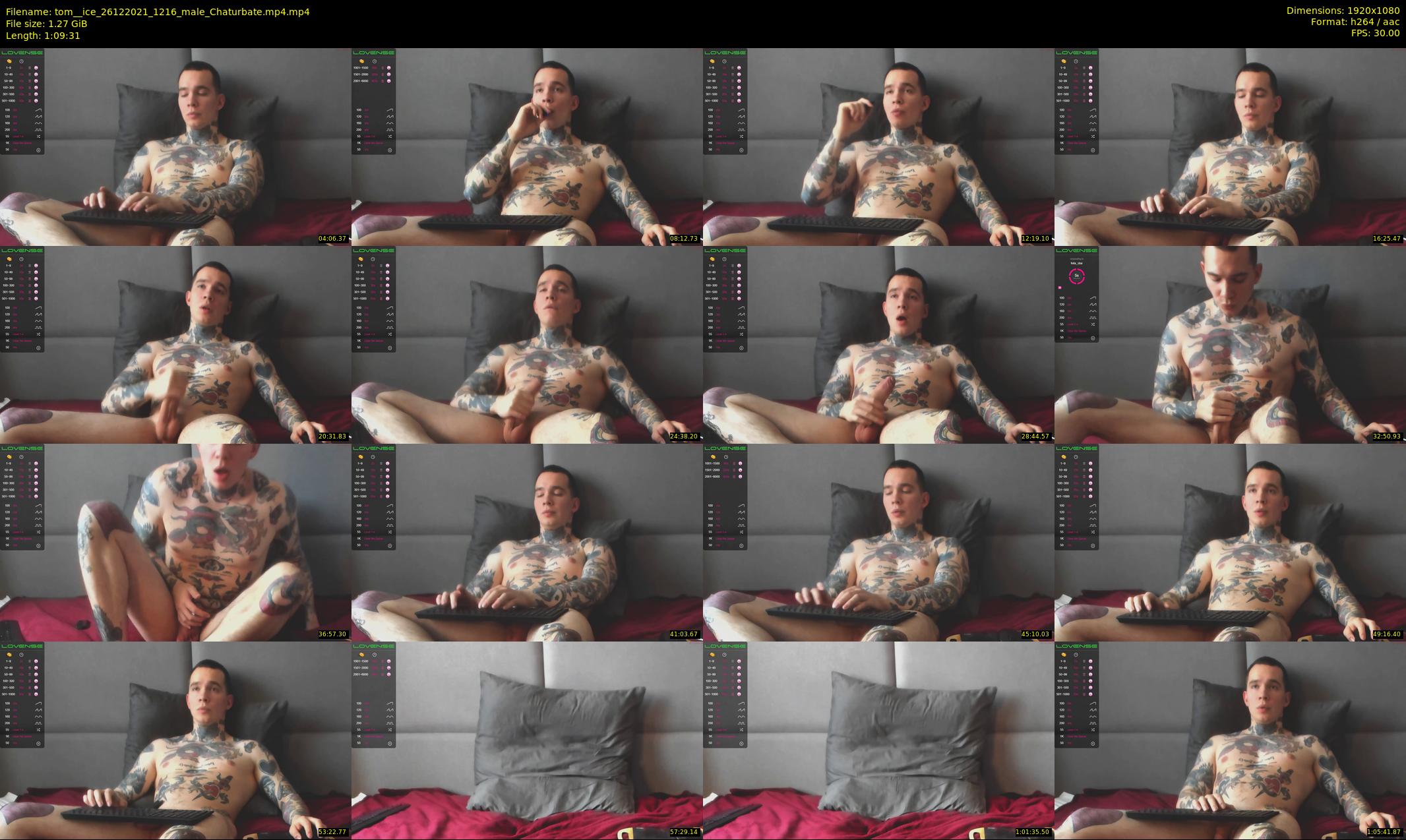 tom__ice — 70 minute Chaturbate male cam show recording, 1080p, Dec 26, 2021