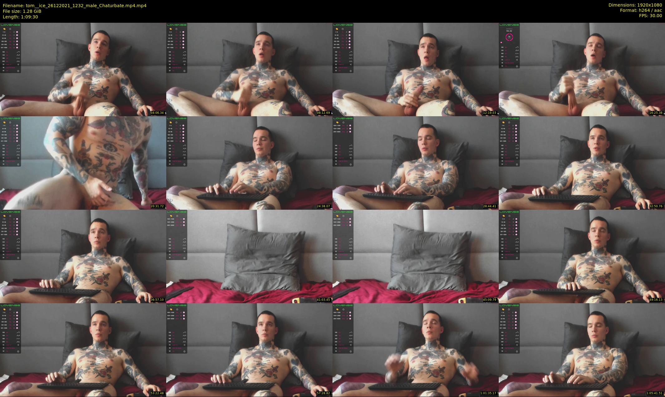 tom__ice — 70 minute Chaturbate male cam show recording, 1080p, Dec 26, 2021