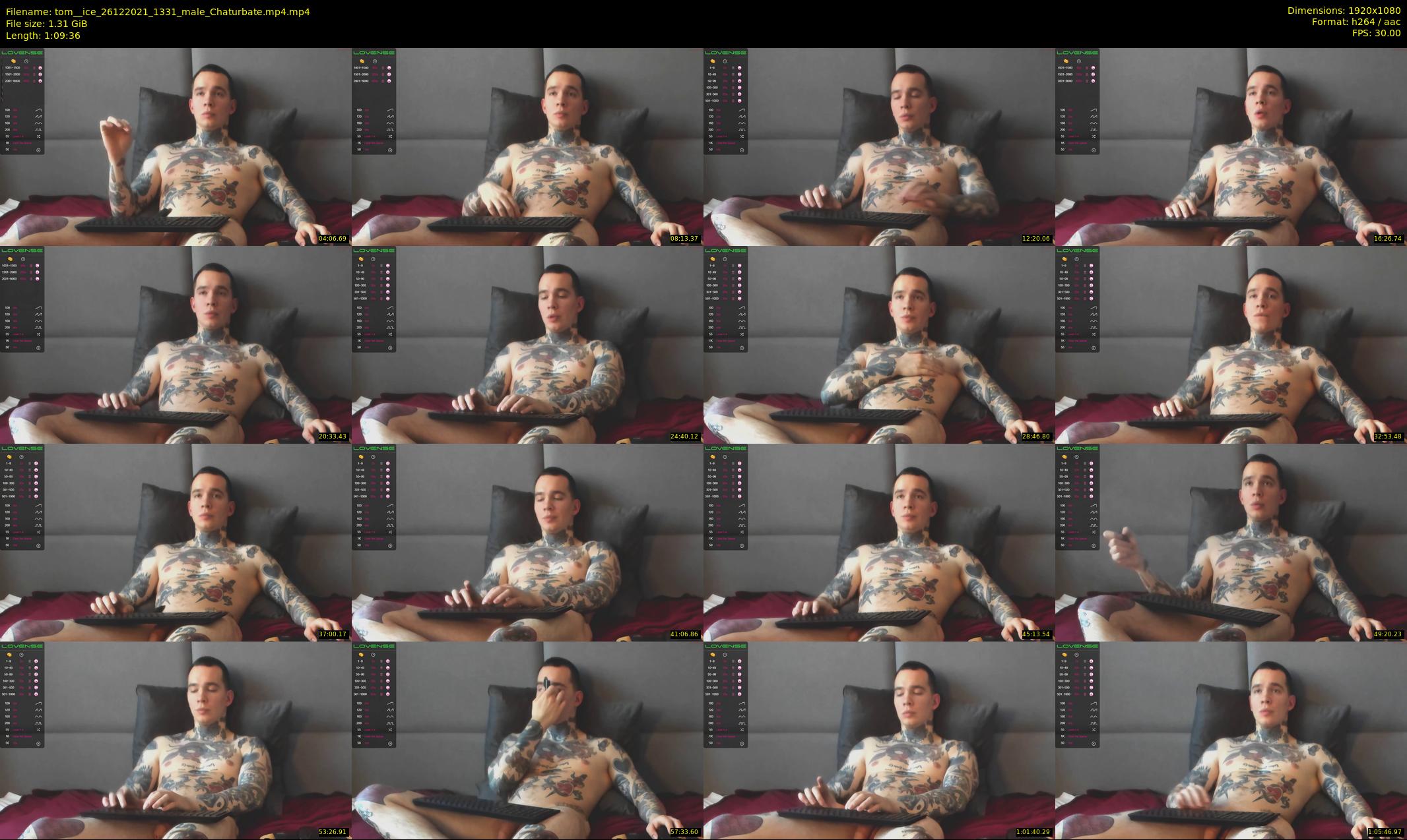 tom__ice — 70 minute Chaturbate male cam show recording, 1080p, Dec 26, 2021