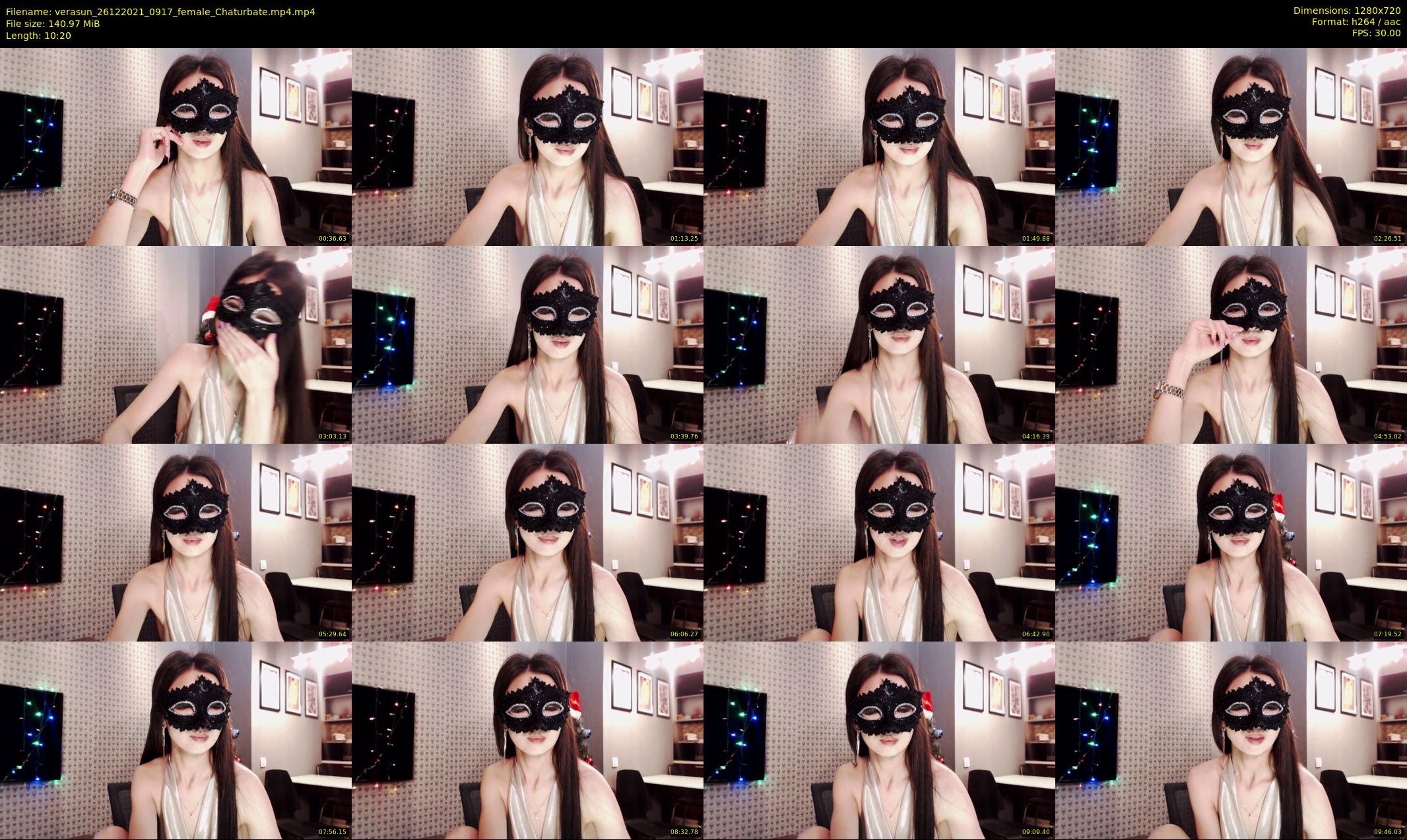 verasun — 11 minute Chaturbate female cam show recording, 720p, Dec 26, 2021