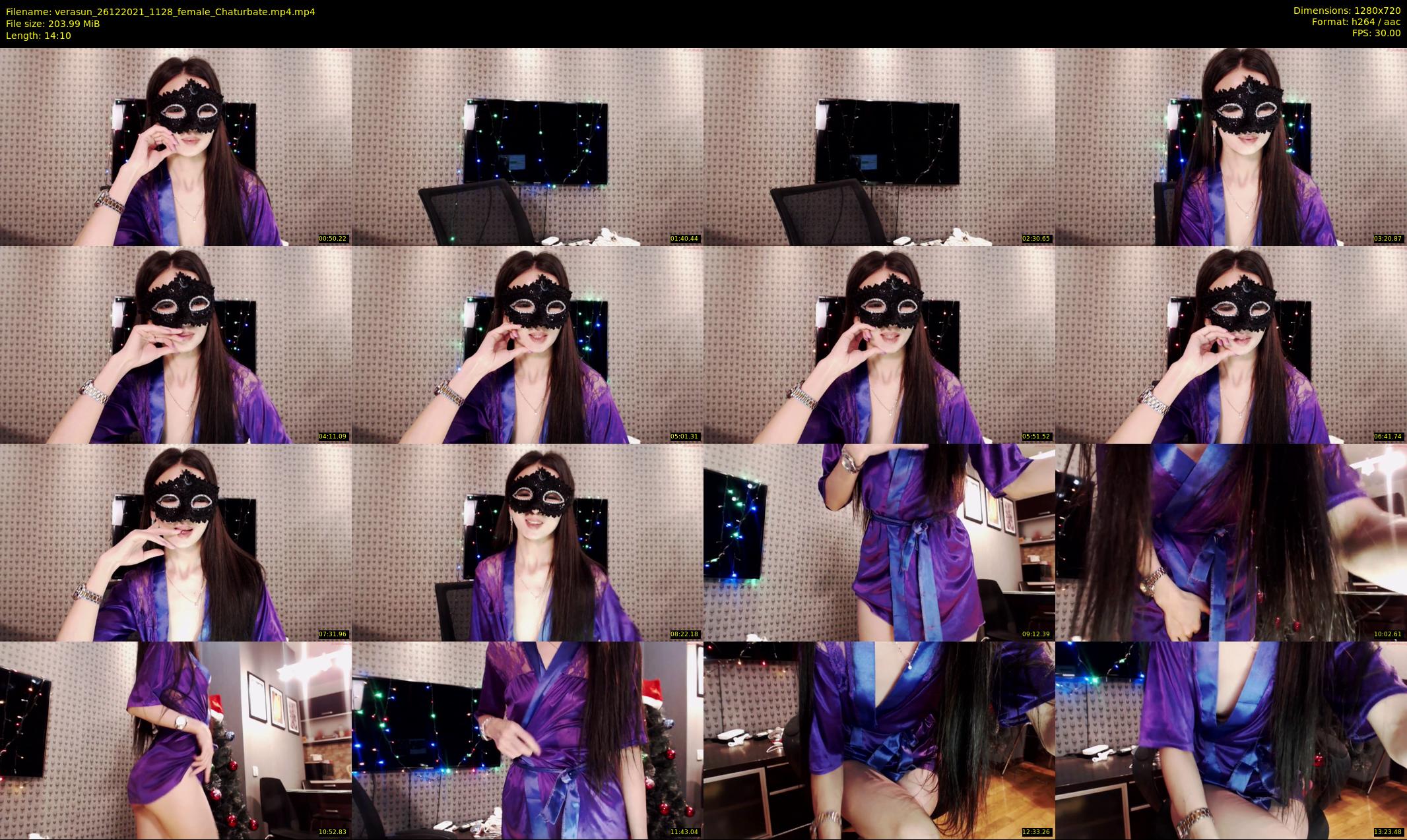 verasun — 15 minute Chaturbate female cam show recording, 720p, Dec 26, 2021