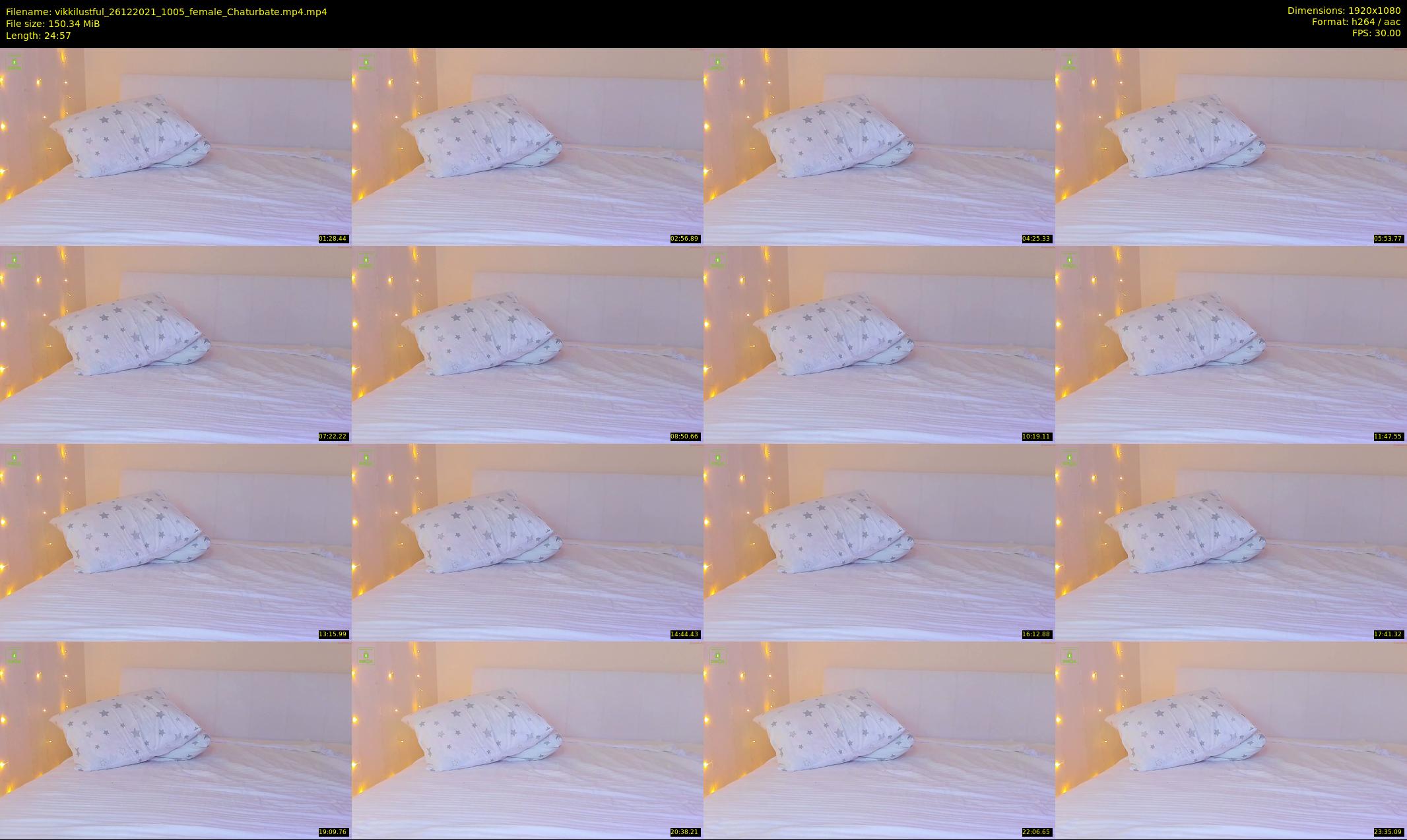 vikkilustful — 25 minute Chaturbate female cam show recording, 1080p, Dec 26, 2021
