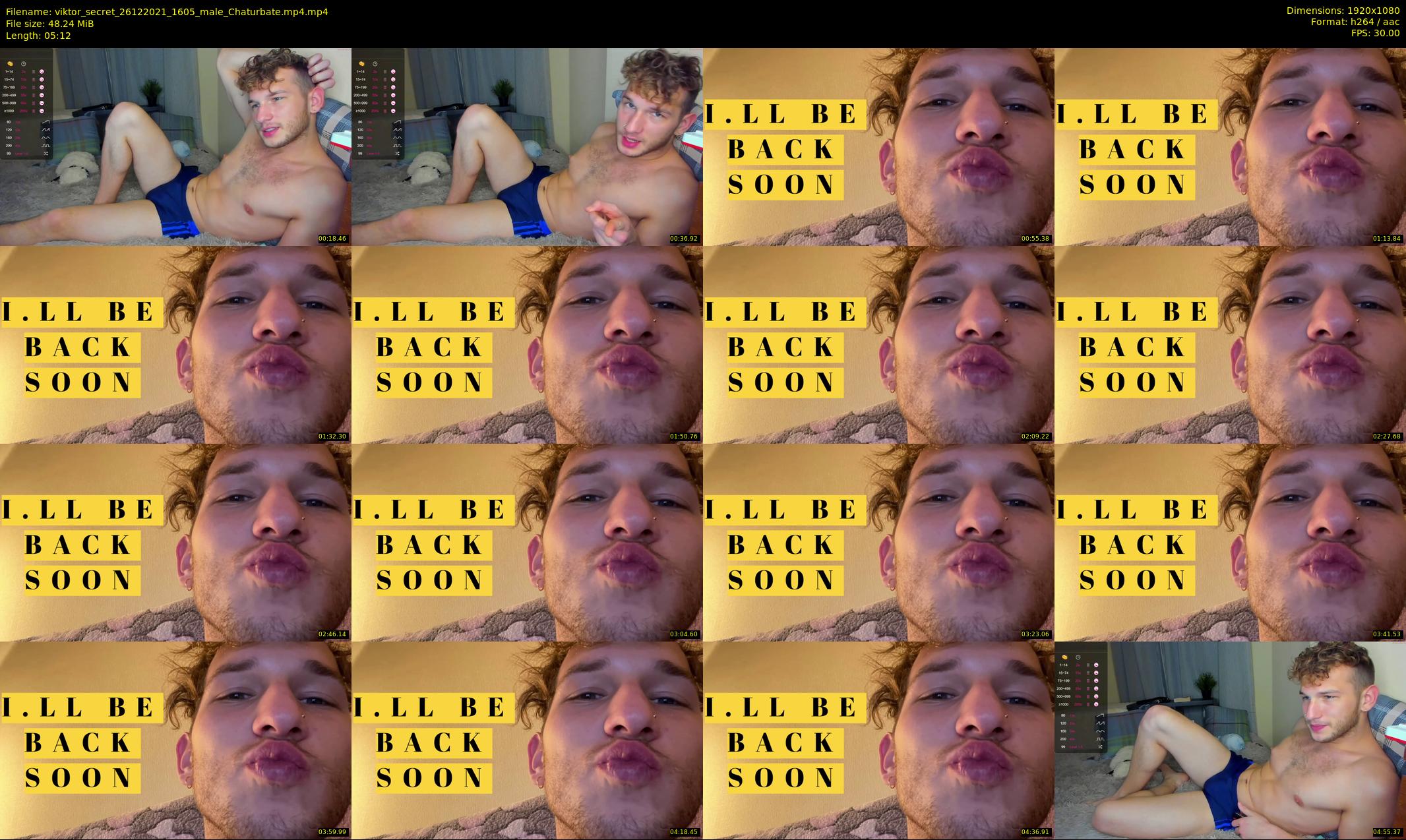 viktor_secret — 6 minute Chaturbate male cam show recording, 1080p, Dec 26, 2021