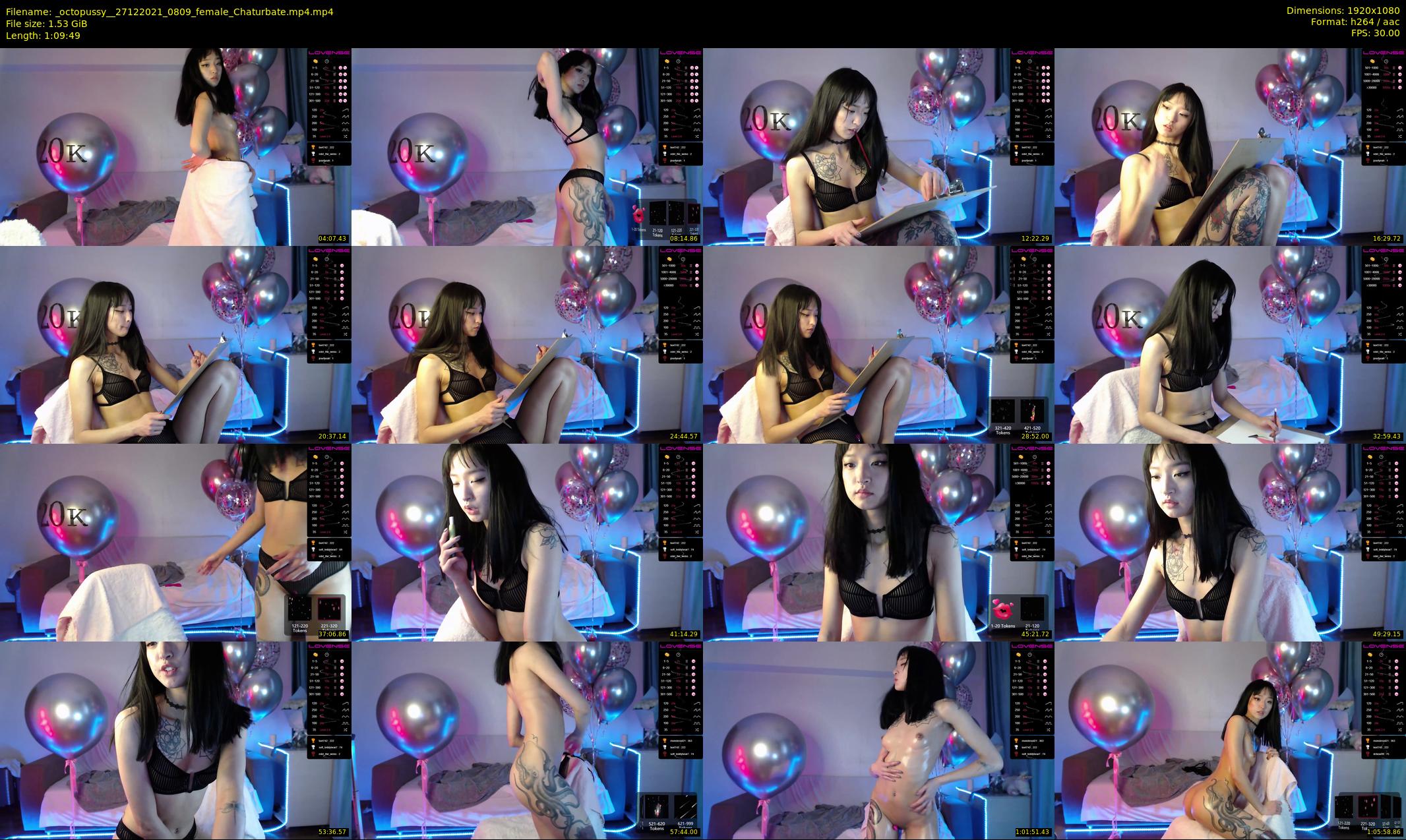 _octopussy_ — 70 minute Chaturbate female cam show recording, 1080p, Dec 27, 2021
