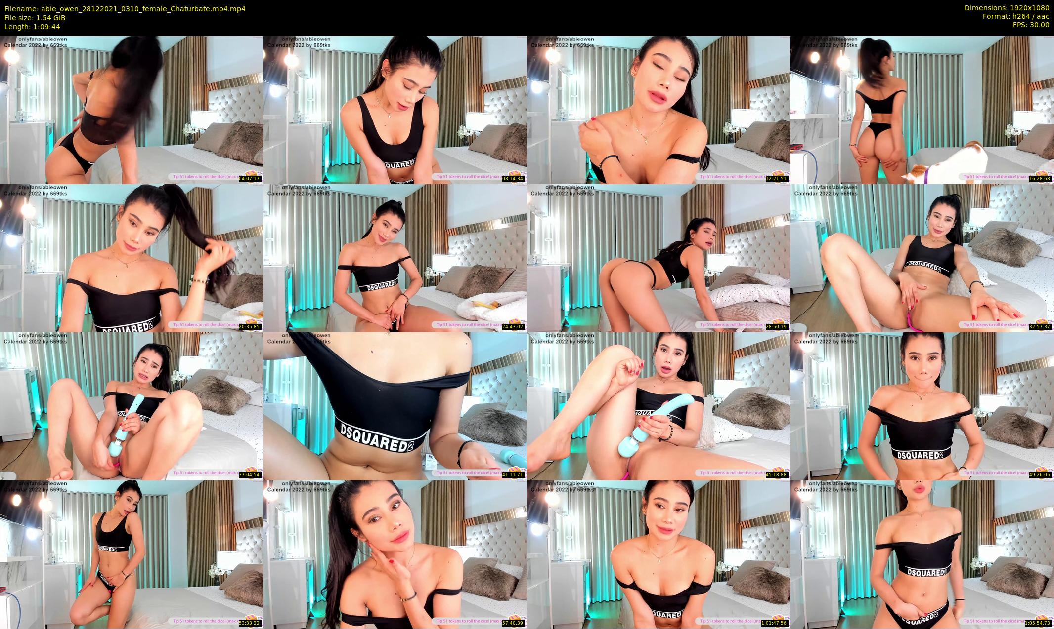 abie_owen — 70 minute Chaturbate female cam show recording, 1080p, Dec 28, 2021
