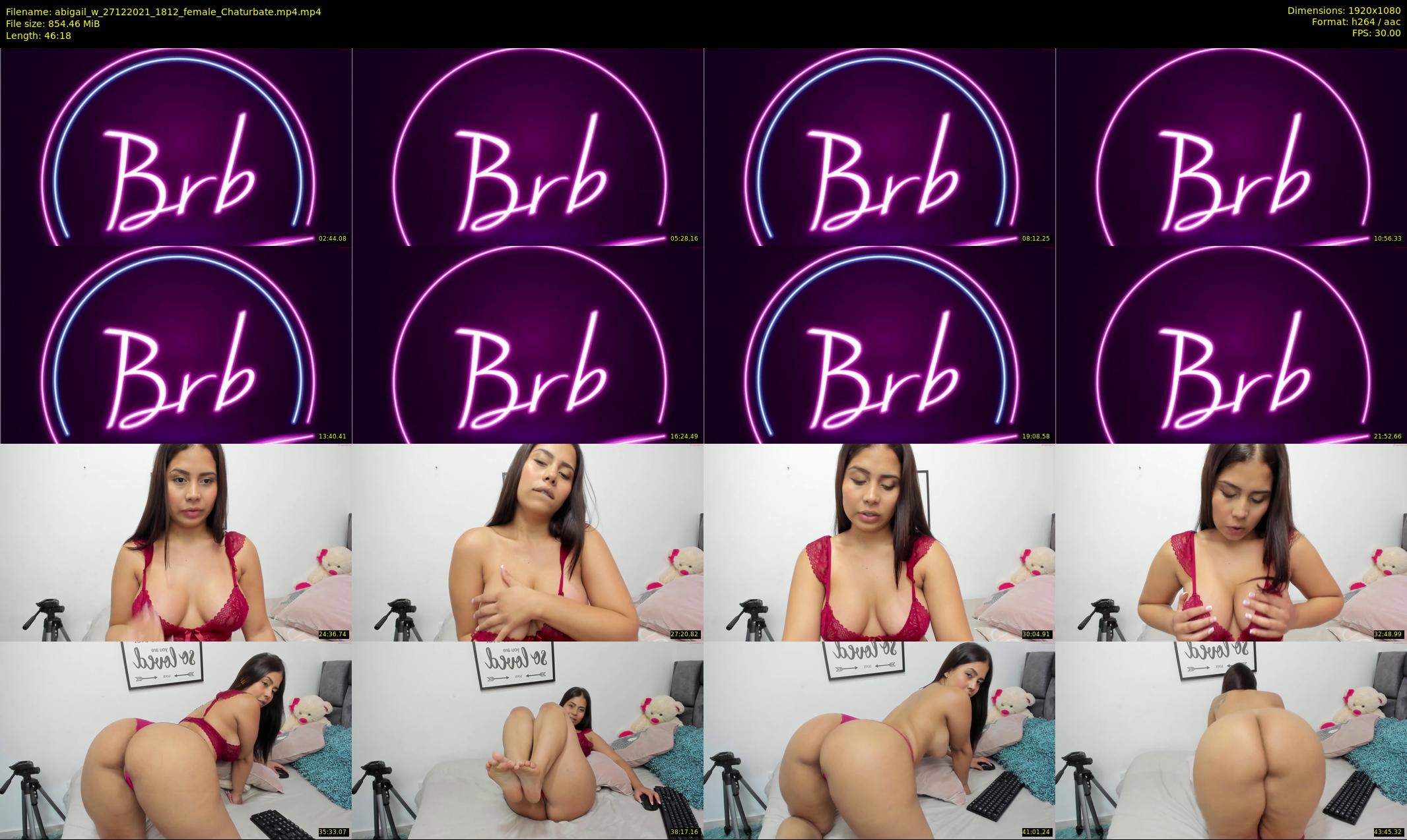 abigail_w — 47 minute Chaturbate female cam show recording, 1080p, Dec 27, 2021