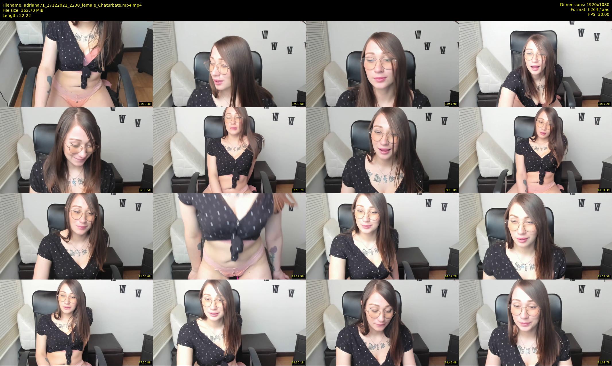 adriana71 — 23 minute Chaturbate couple cam show recording, 1080p, Dec 27, 2021