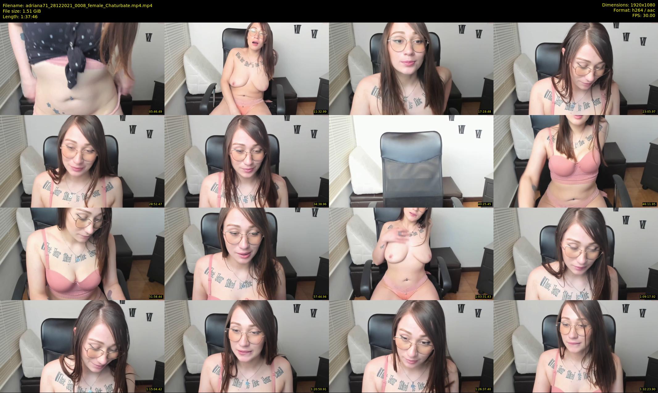 adriana71 — 98 minute Chaturbate couple cam show recording, 1080p, Dec 28, 2021