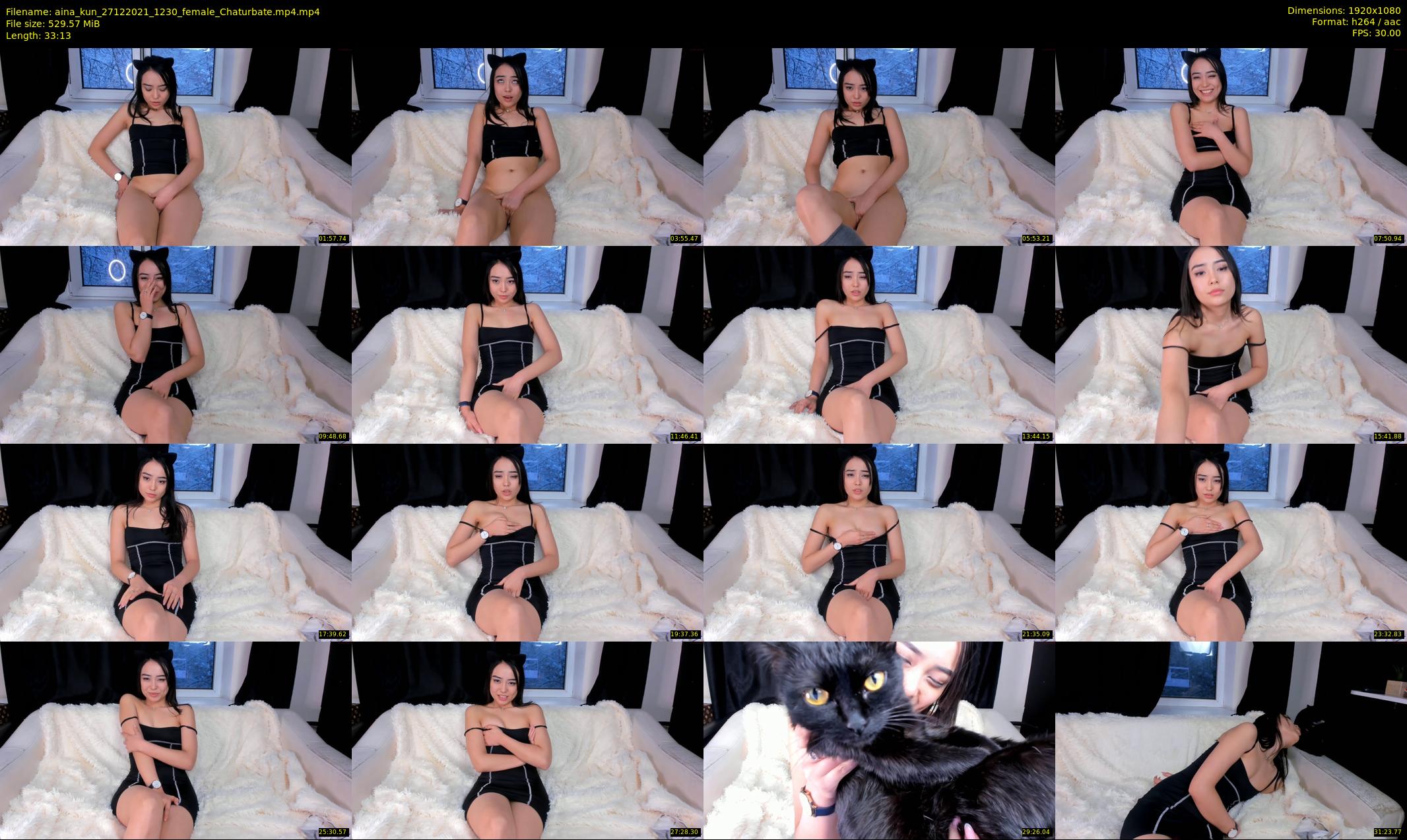 aina_kun — 34 minute Chaturbate female cam show recording, 1080p, Dec 27, 2021