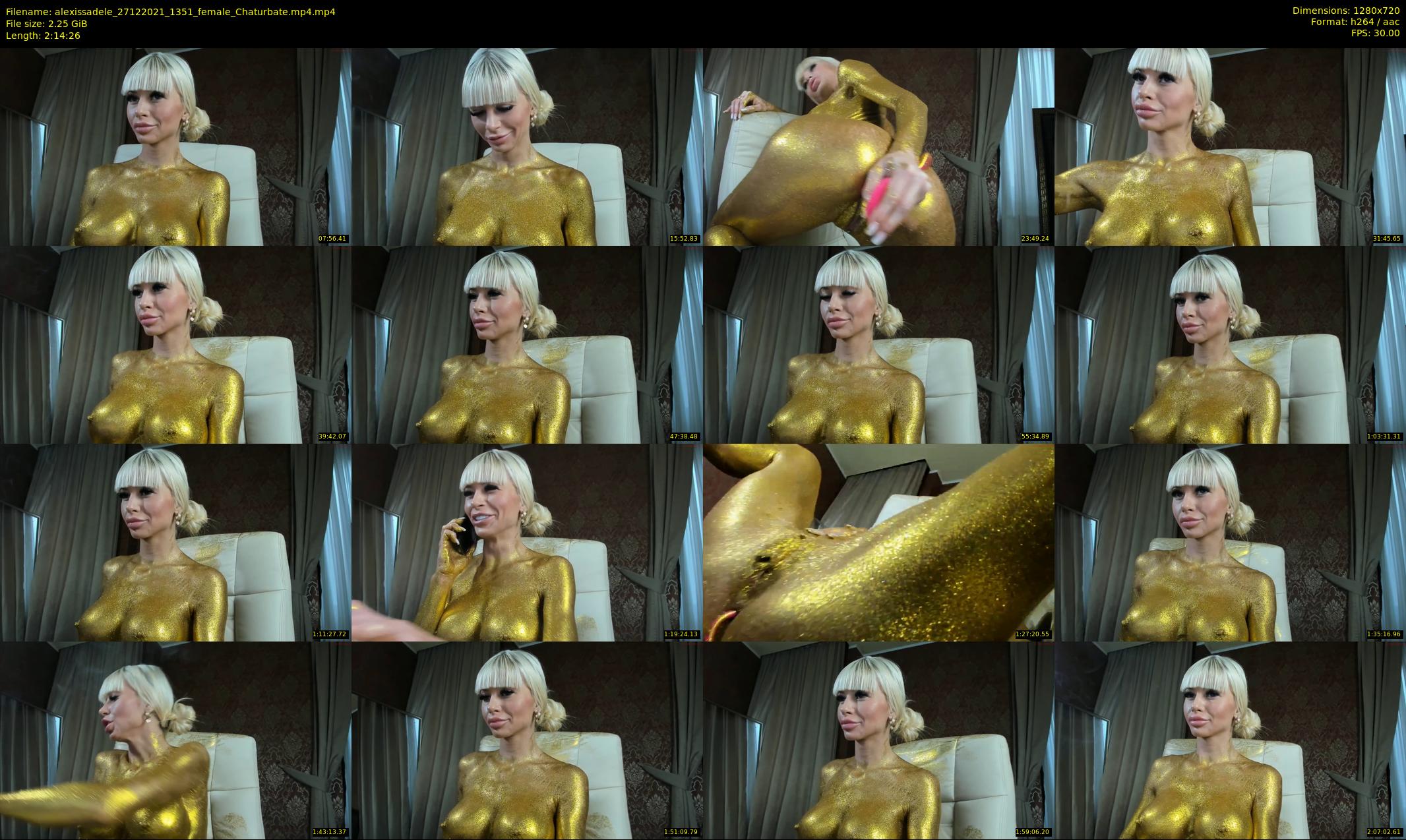 alexissadele — 135 minute Chaturbate female cam show recording, 720p, Dec 27, 2021