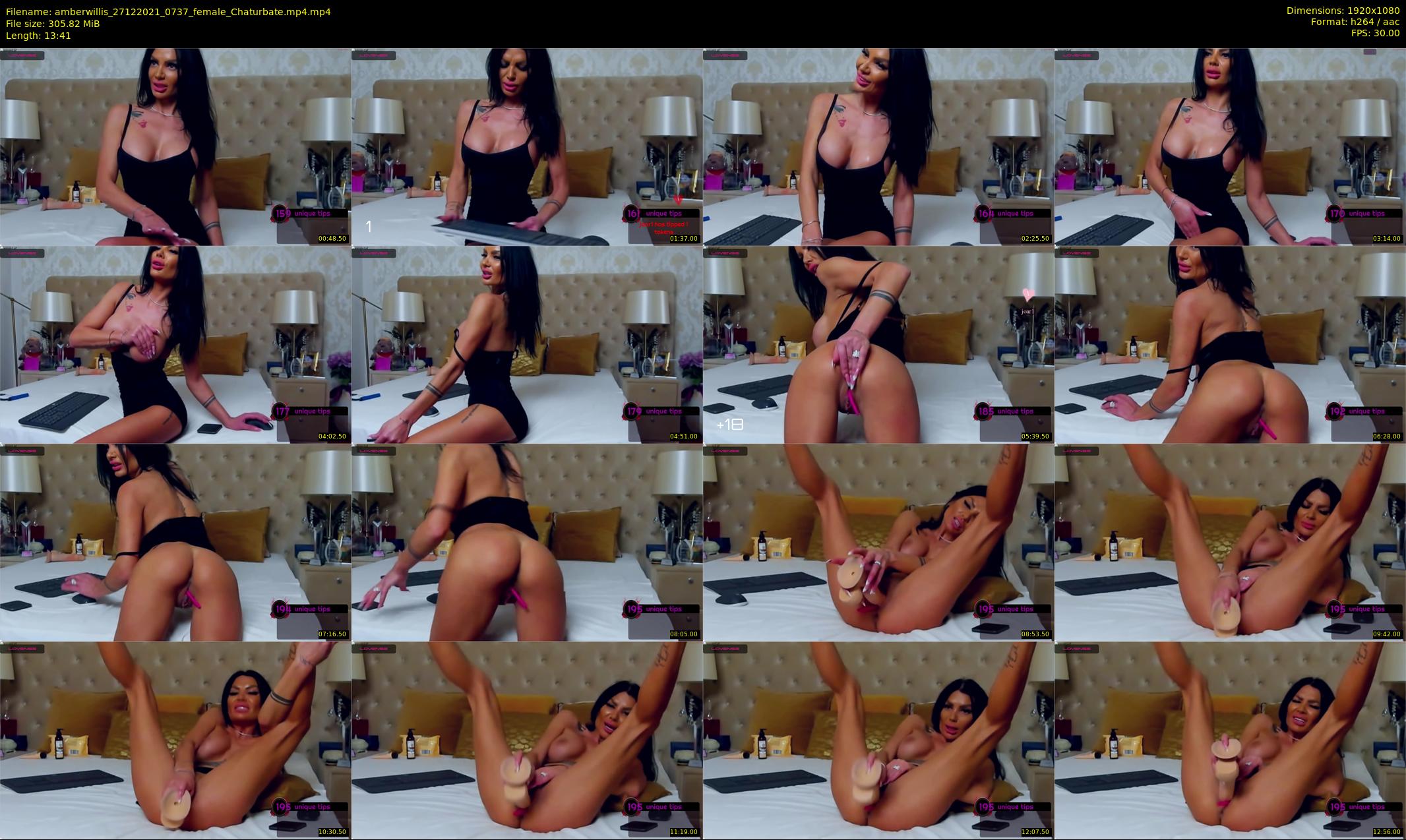 amberwillis — 14 minute Chaturbate female cam show recording, 1080p, Dec 27, 2021