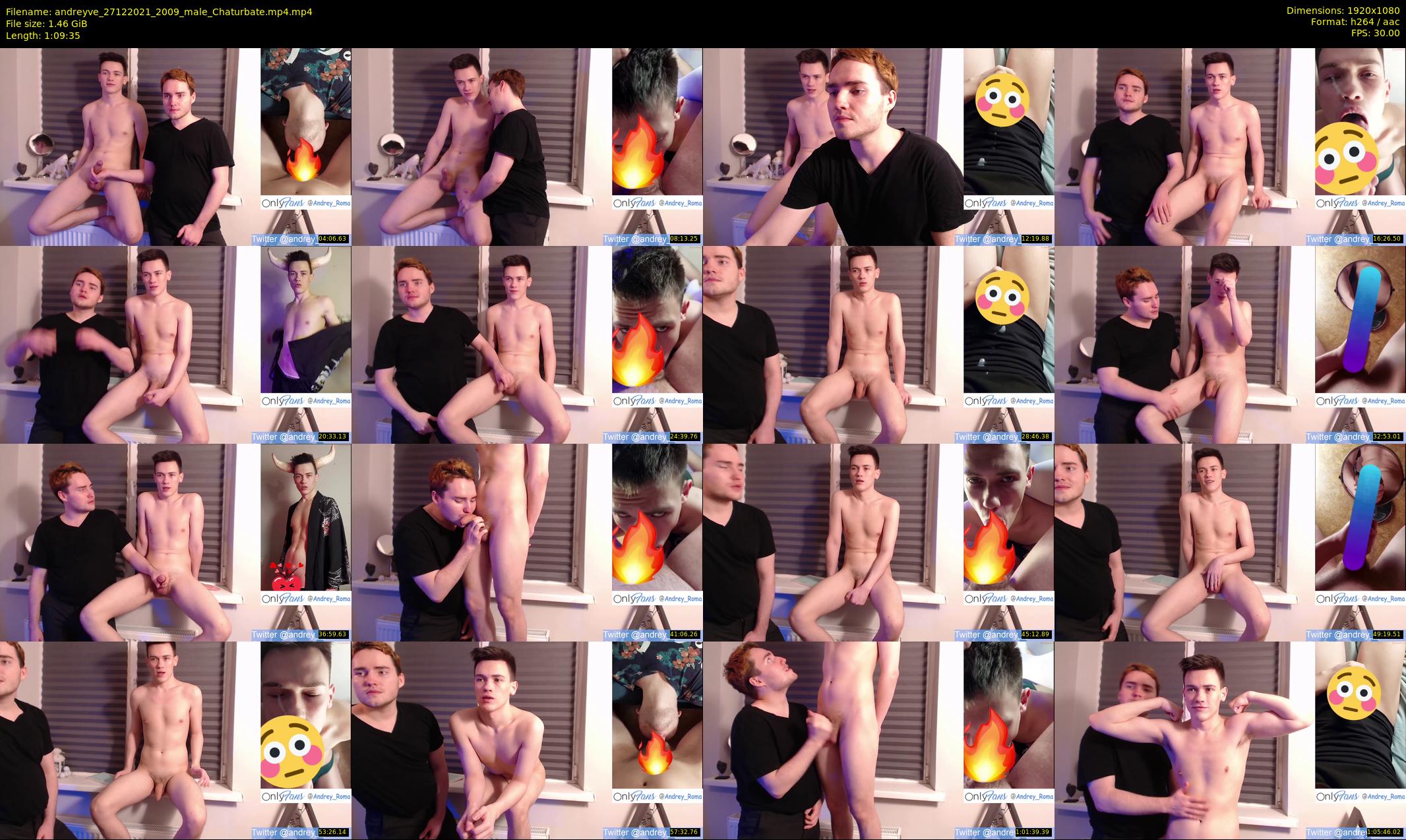 andreyve — 70 minute Chaturbate male cam show recording, 1080p, Dec 27, 2021