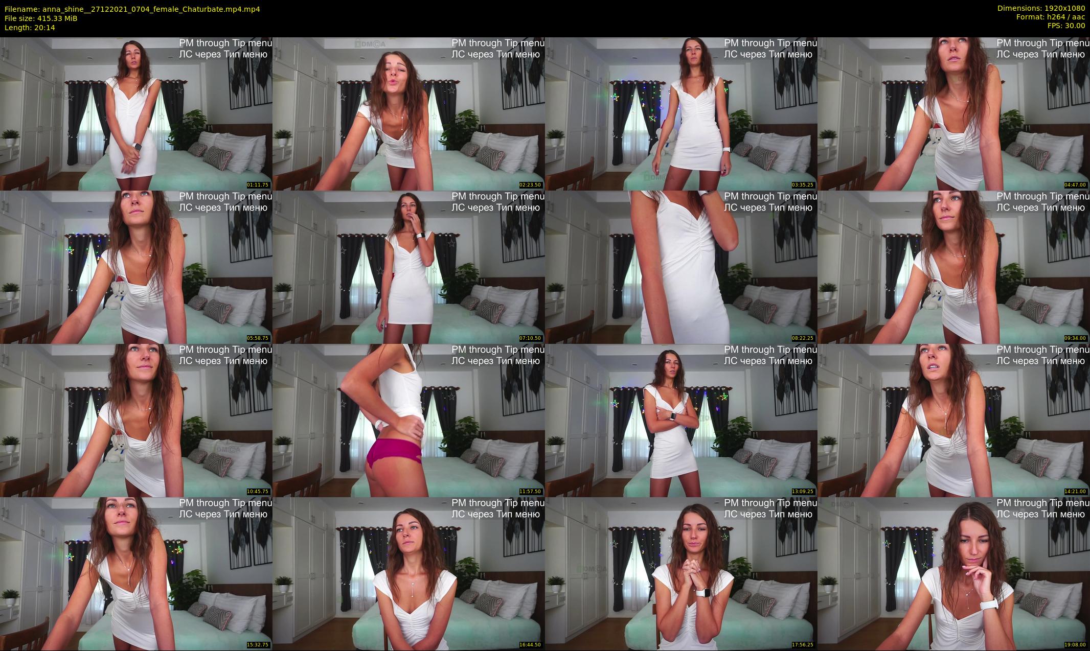 anna_shine_ — 21 minute Chaturbate female cam show recording, 1080p, Dec 27, 2021