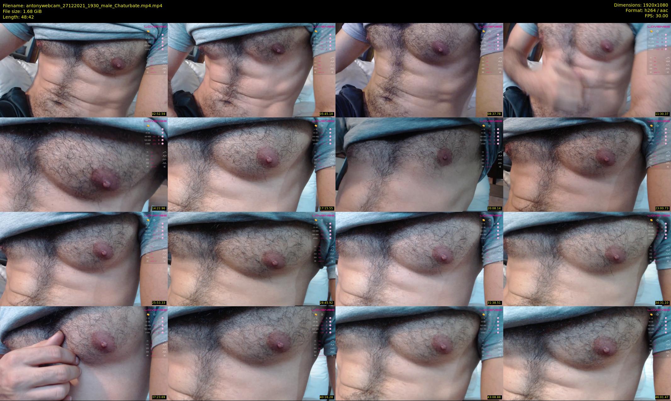 antonywebcam — 49 minute Chaturbate male cam show recording, 1080p, Dec 27, 2021