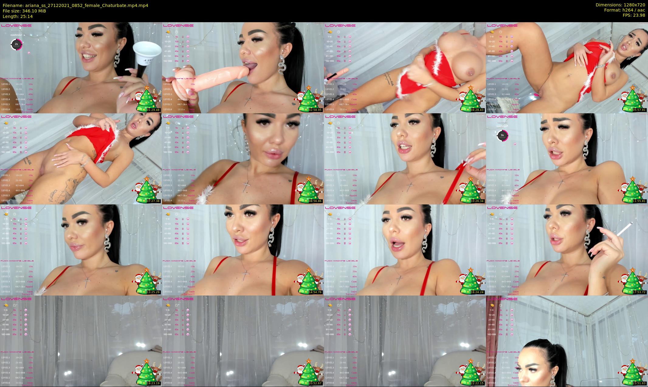ariana_ss — 26 minute Chaturbate female cam show recording, 720p, Dec 27, 2021