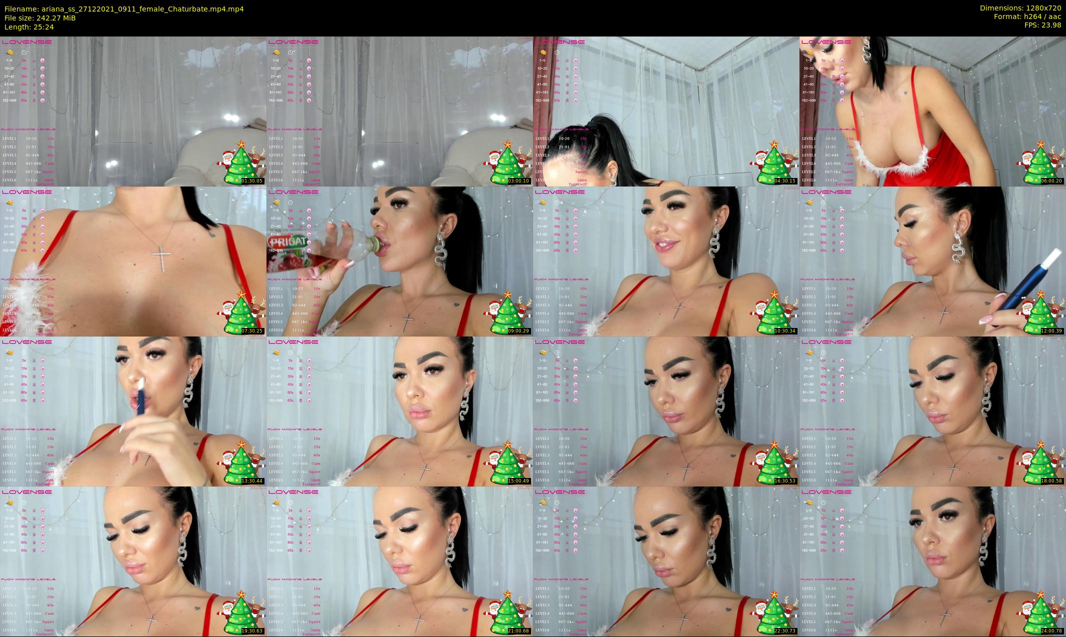 ariana_ss — 26 minute Chaturbate female cam show recording, 720p, Dec 27, 2021