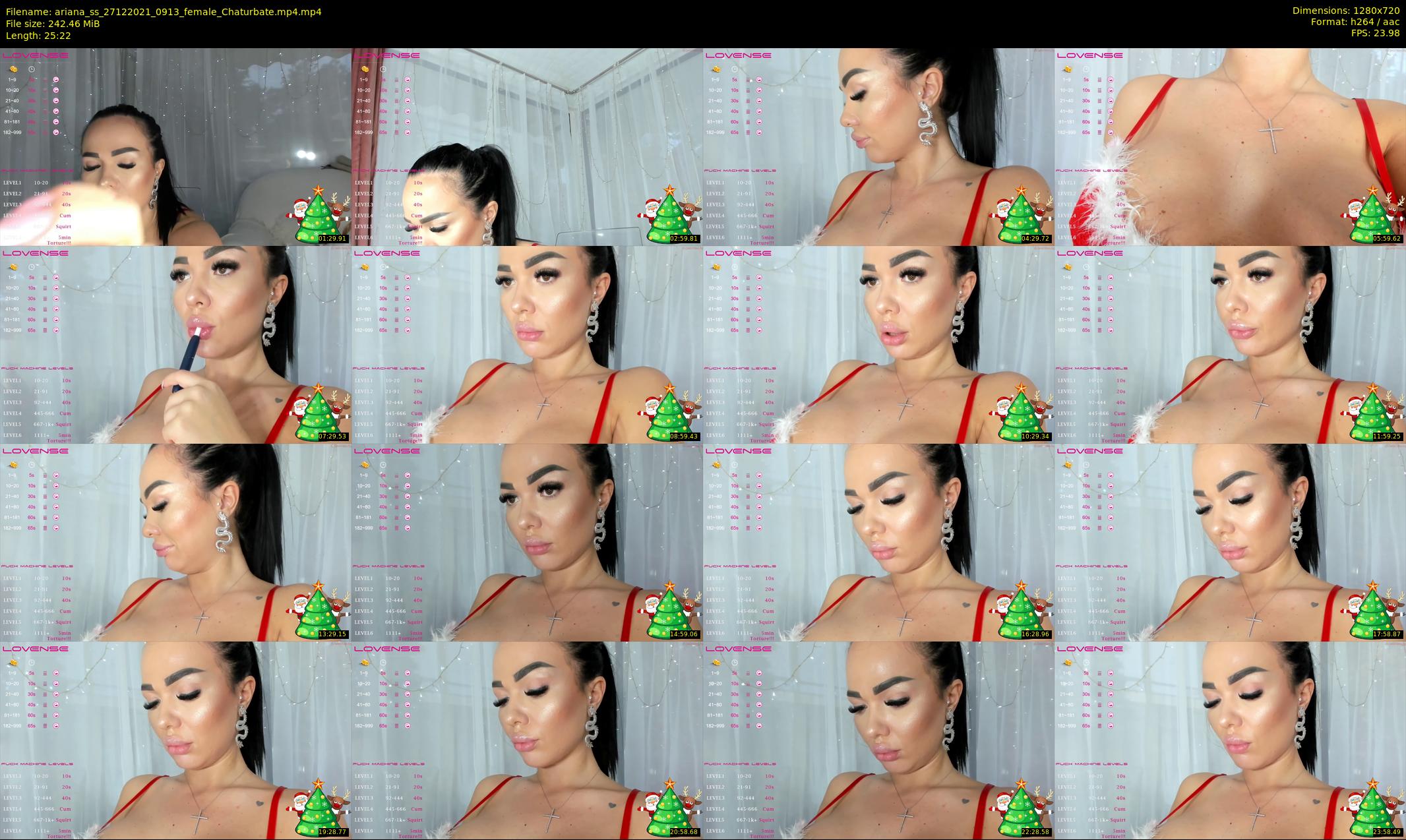ariana_ss — 26 minute Chaturbate female cam show recording, 720p, Dec 27, 2021